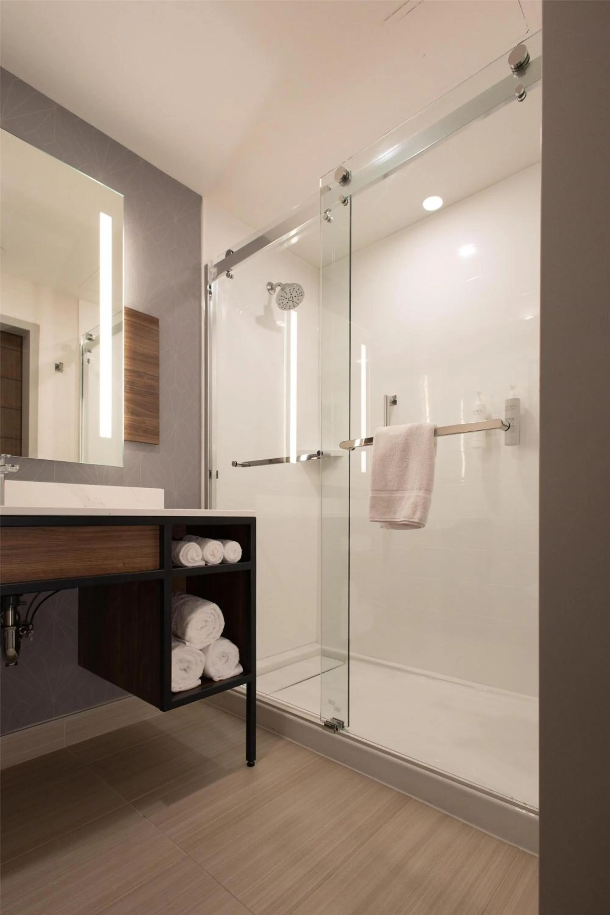 Bathroom in Hilton Garden Inn Dayton Downtown