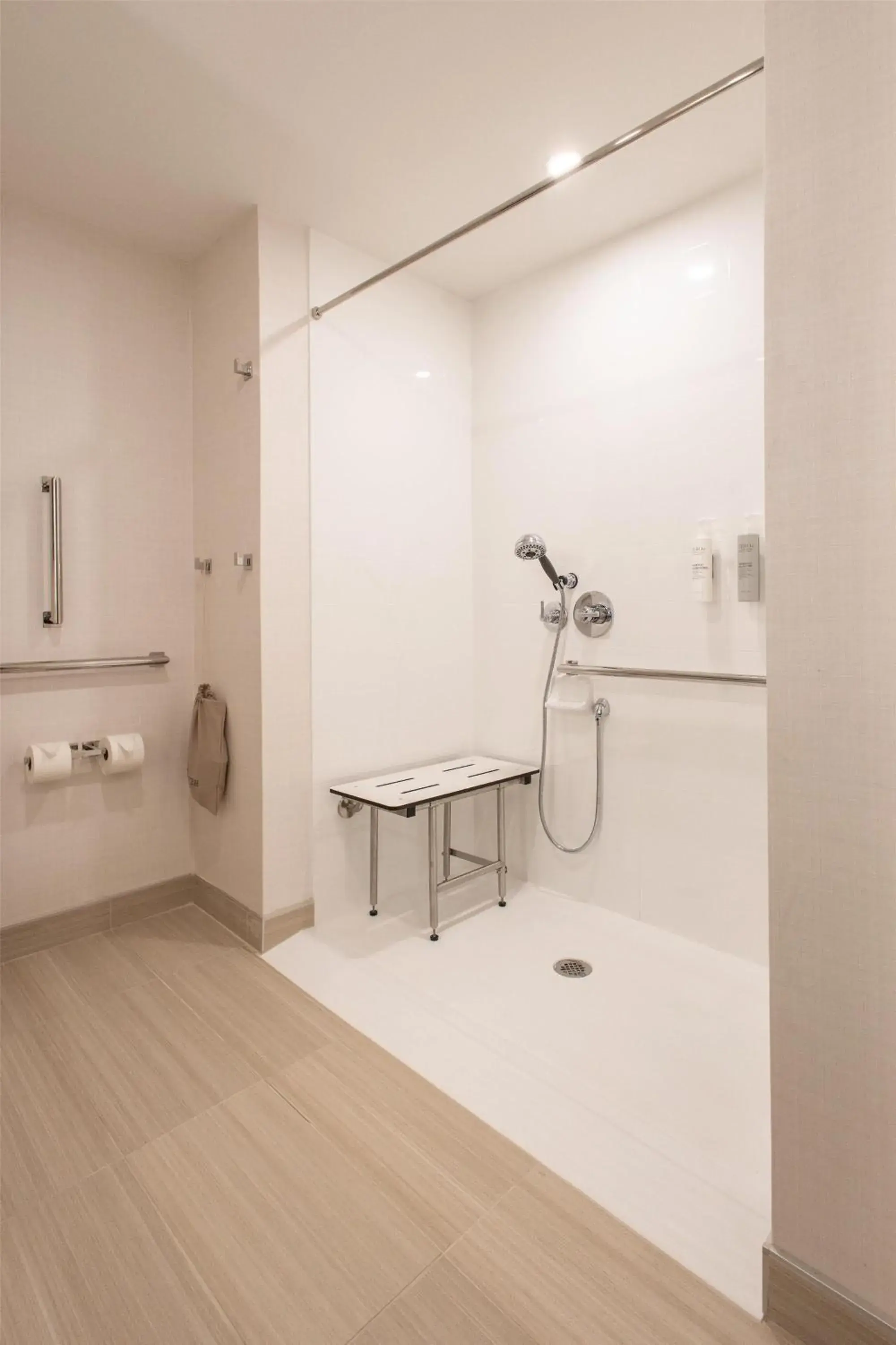 Bathroom in Hilton Garden Inn Dayton Downtown Bathroom in Hilton Garden Inn Dayton Downtown