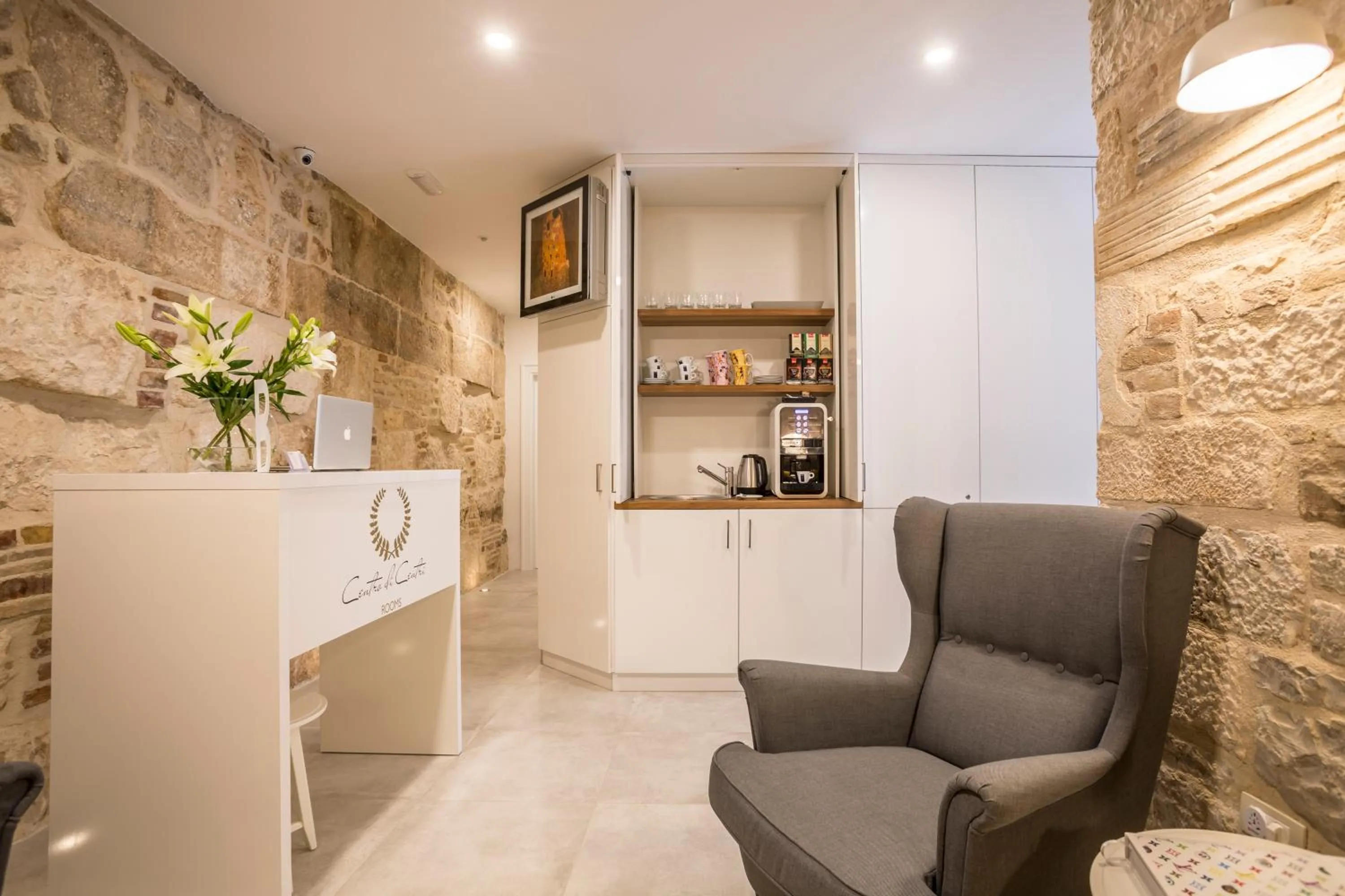 Coffee/tea facilities in Centro di Centri Rooms