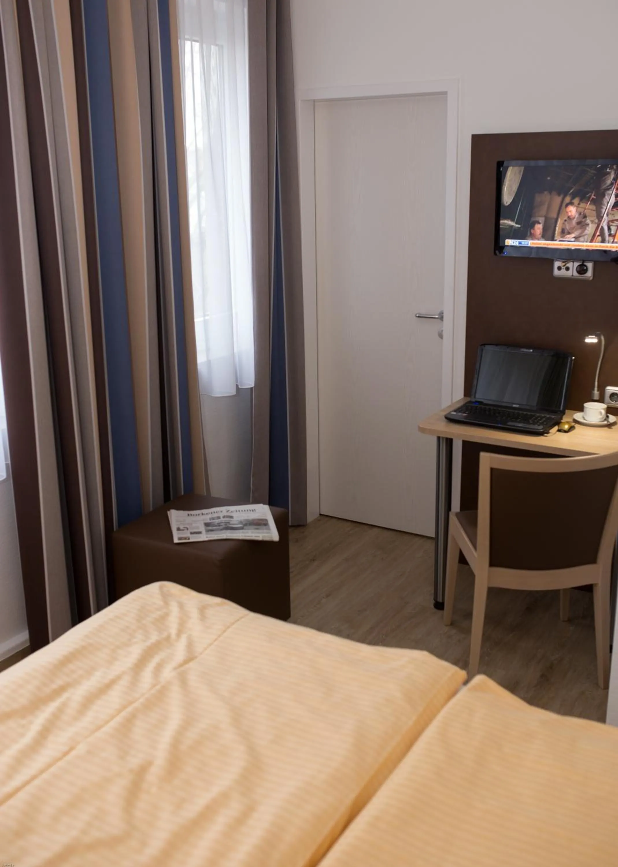 Bed in Hotel Restaurant Lütkebohmert