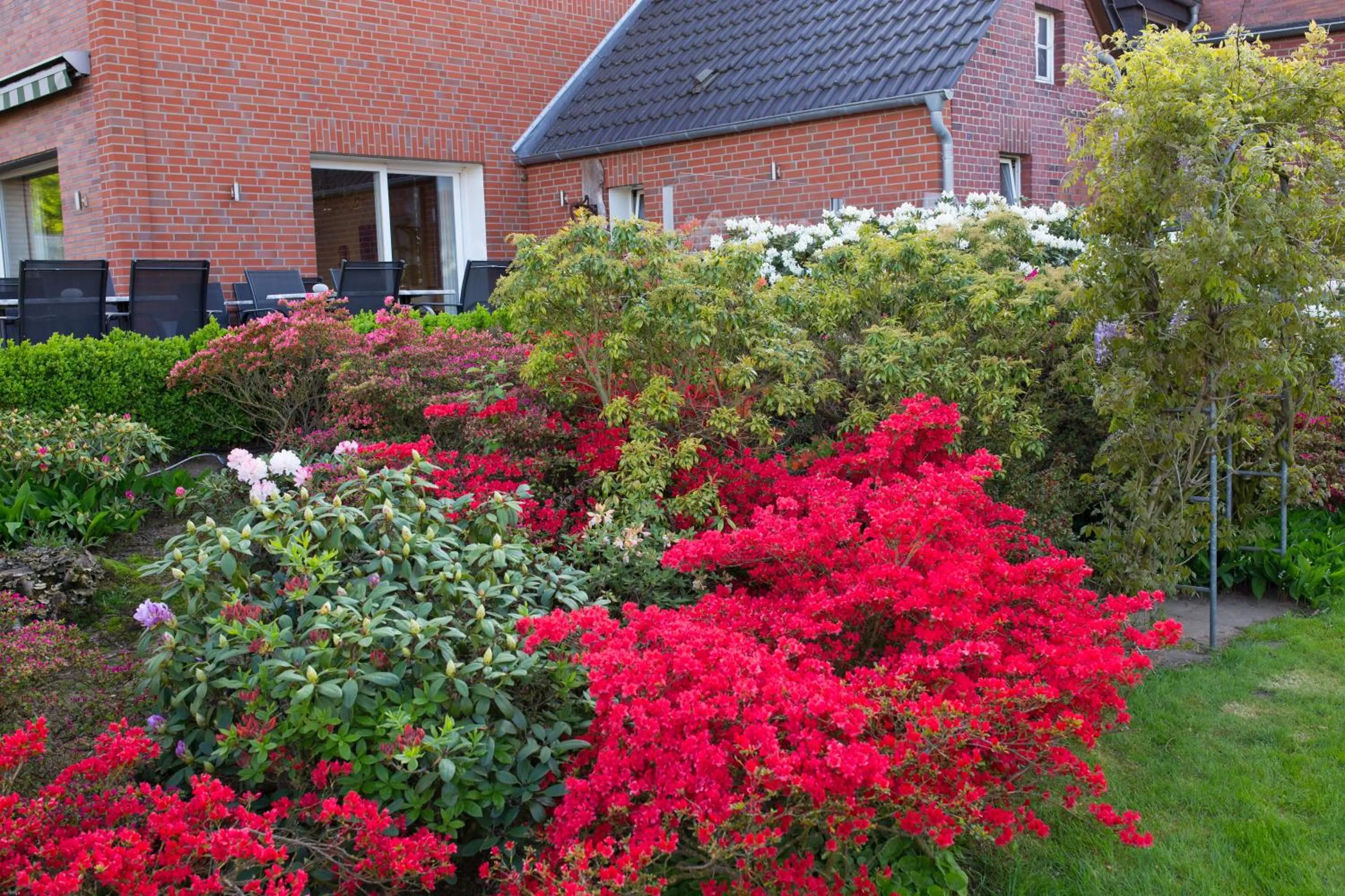 Garden in Hotel Restaurant Lütkebohmert