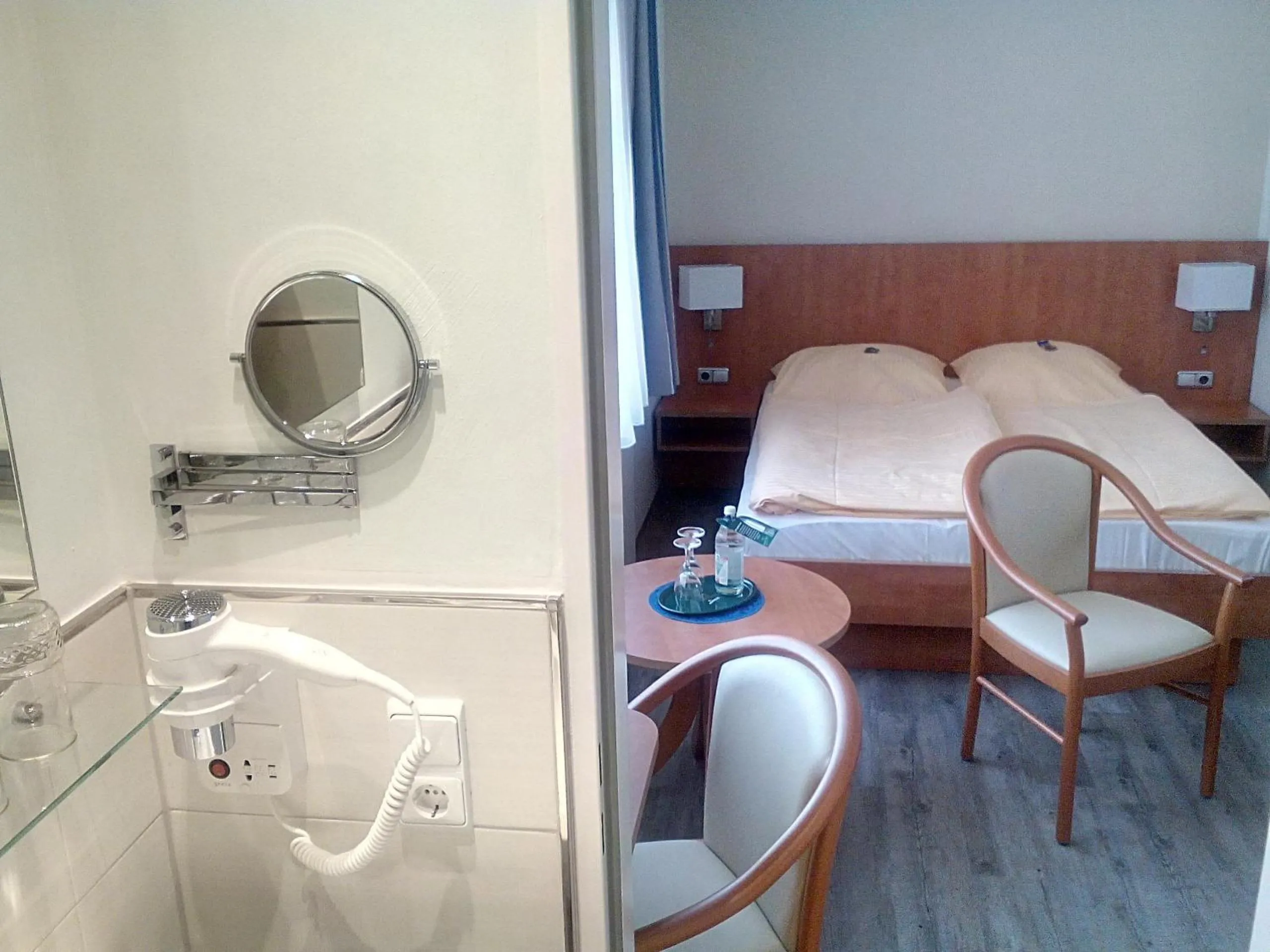 Bed in Hotel Restaurant Lütkebohmert