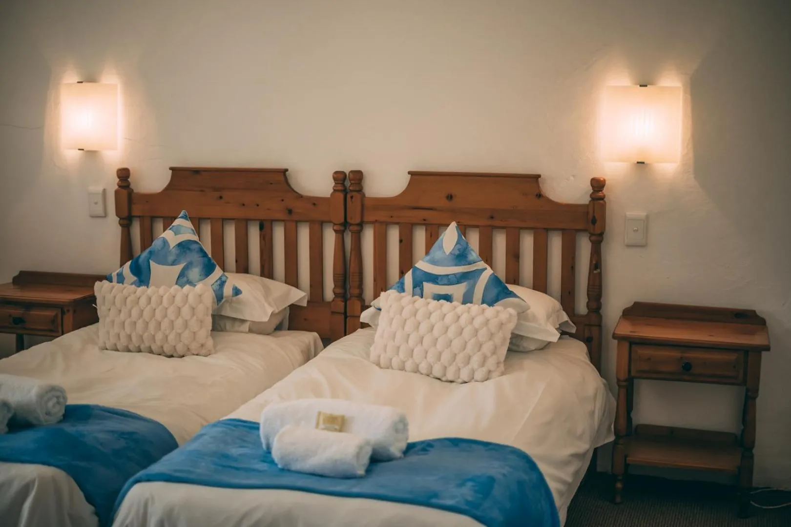 Bed in Wyndford Holiday Farm