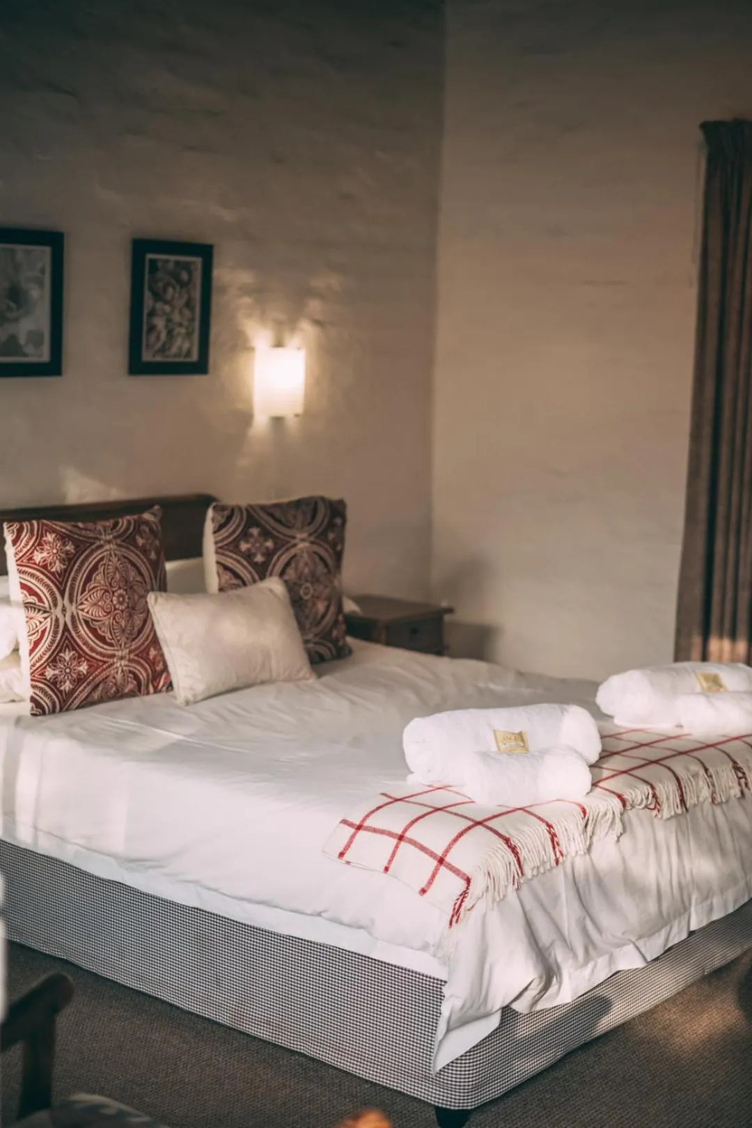 Bed in Wyndford Holiday Farm