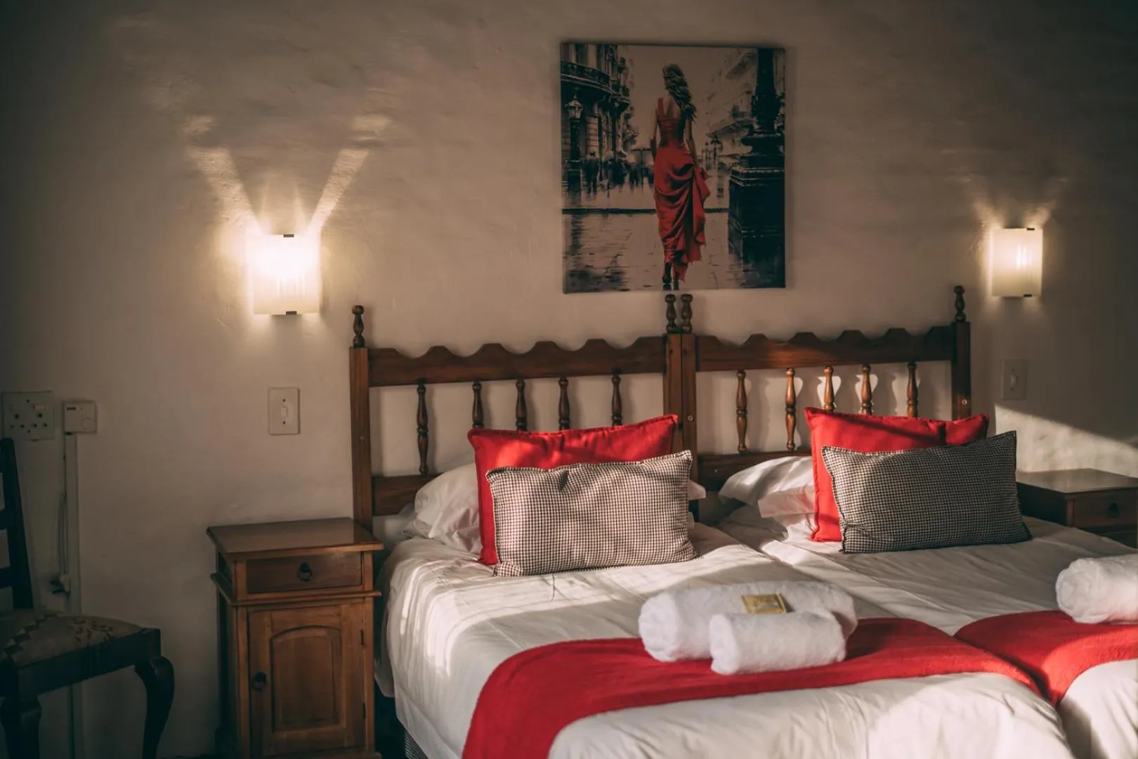 Bed in Wyndford Holiday Farm