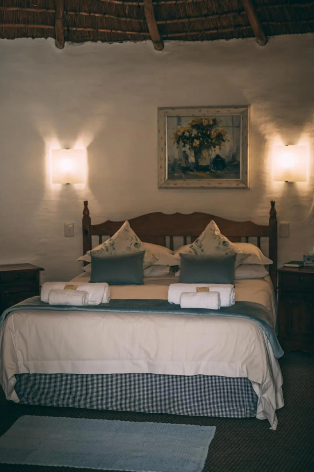 Bed in Wyndford Holiday Farm