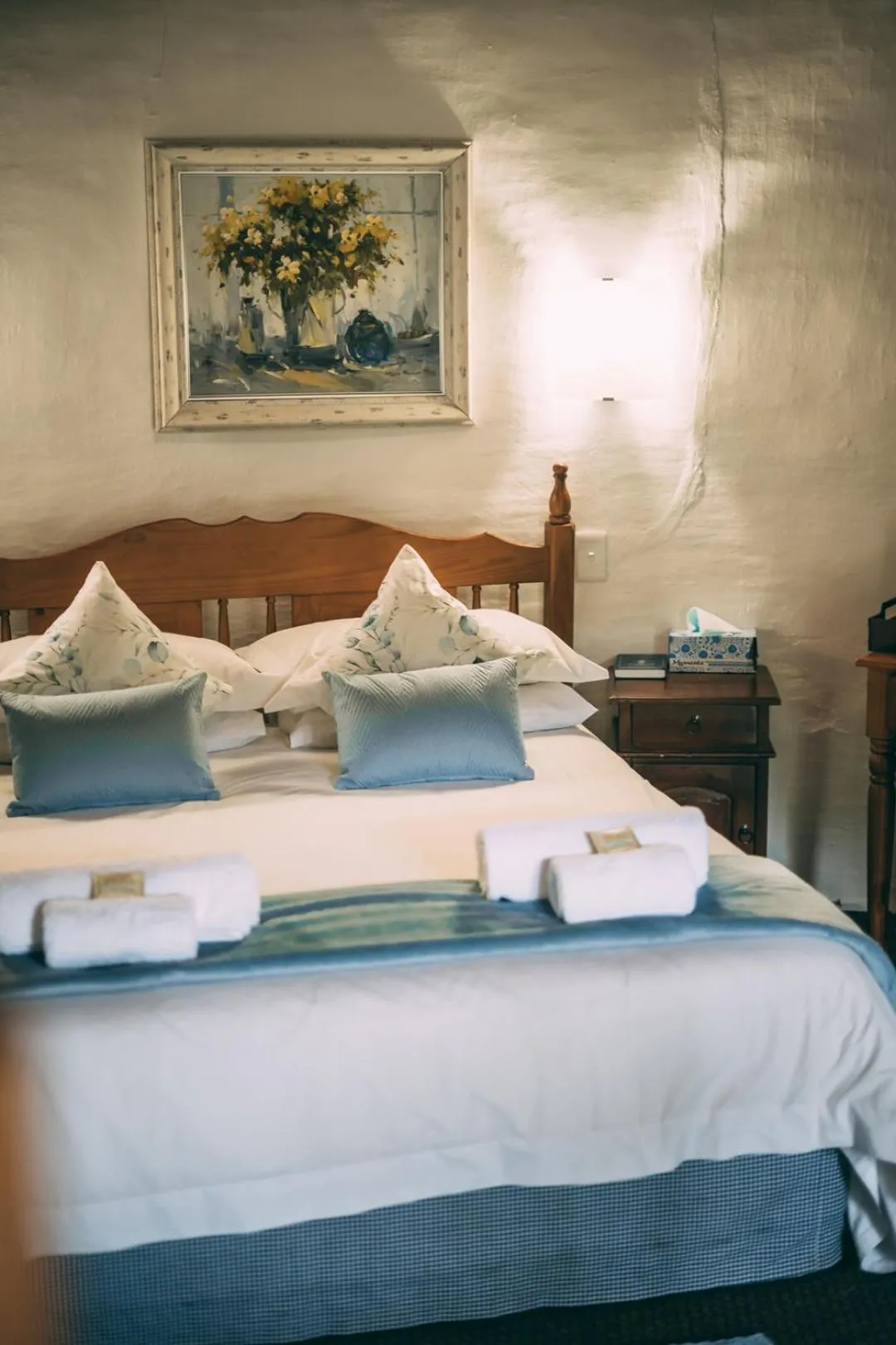Bed in Wyndford Holiday Farm