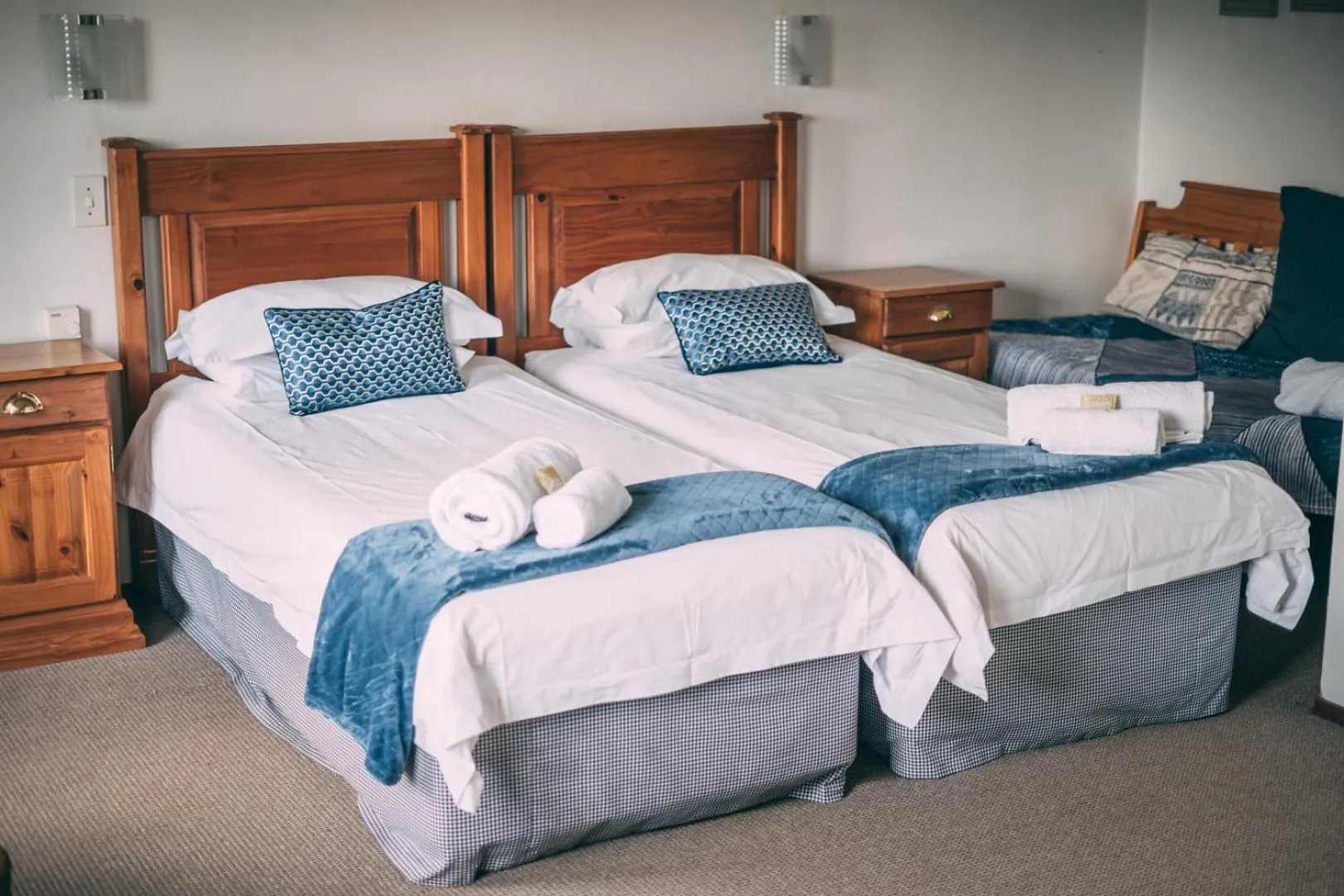 Bed in Wyndford Holiday Farm