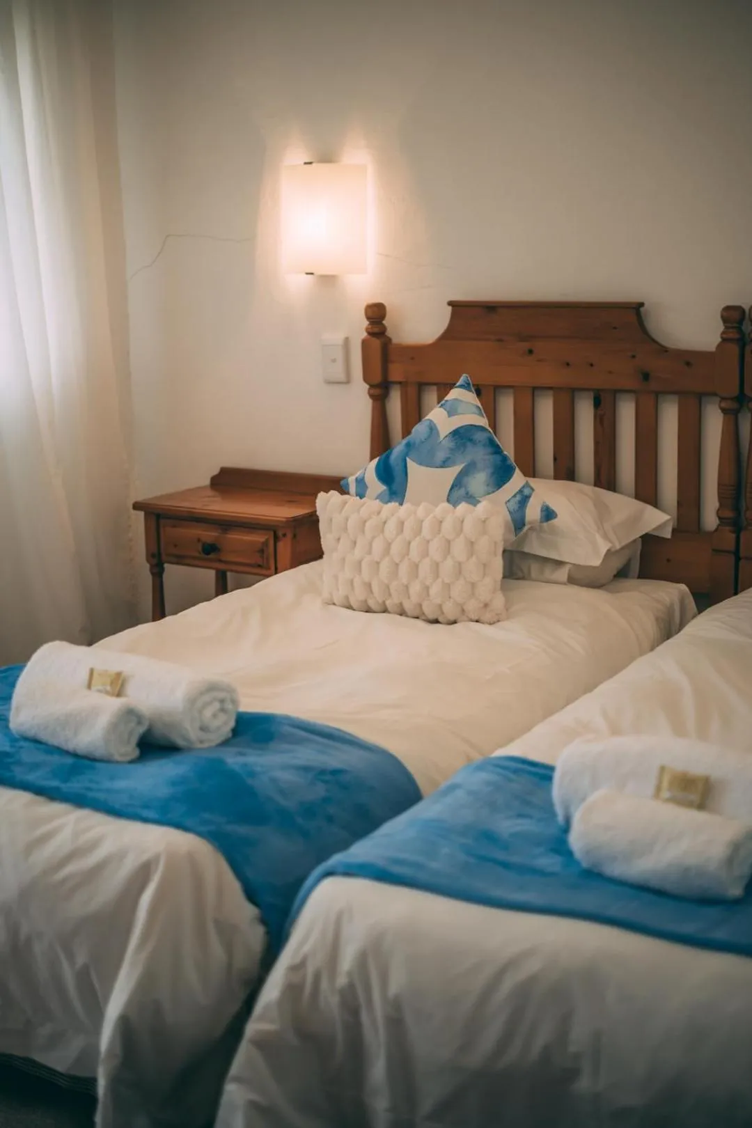 Bed in Wyndford Holiday Farm