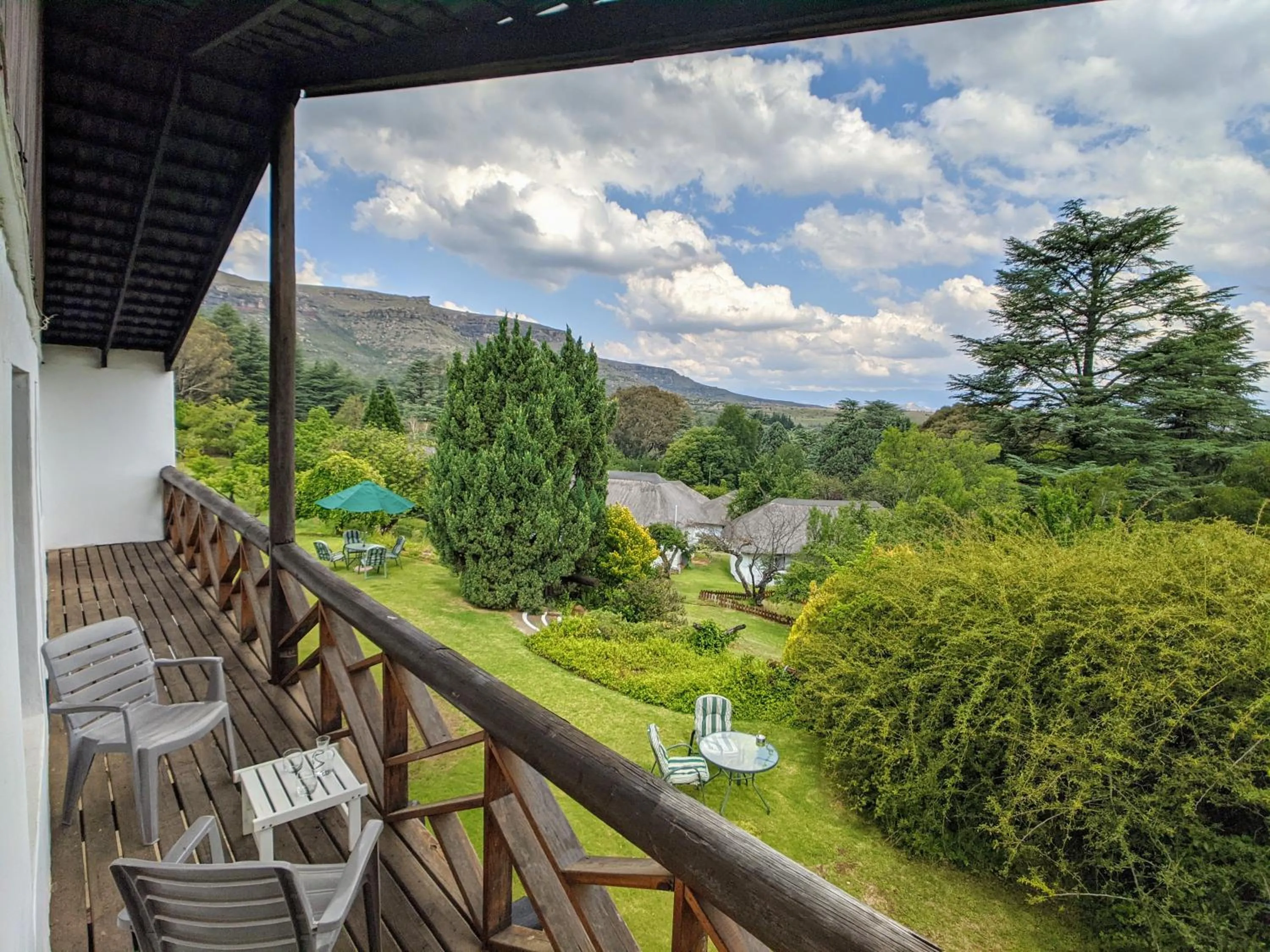 Balcony/Terrace in Wyndford Holiday Farm