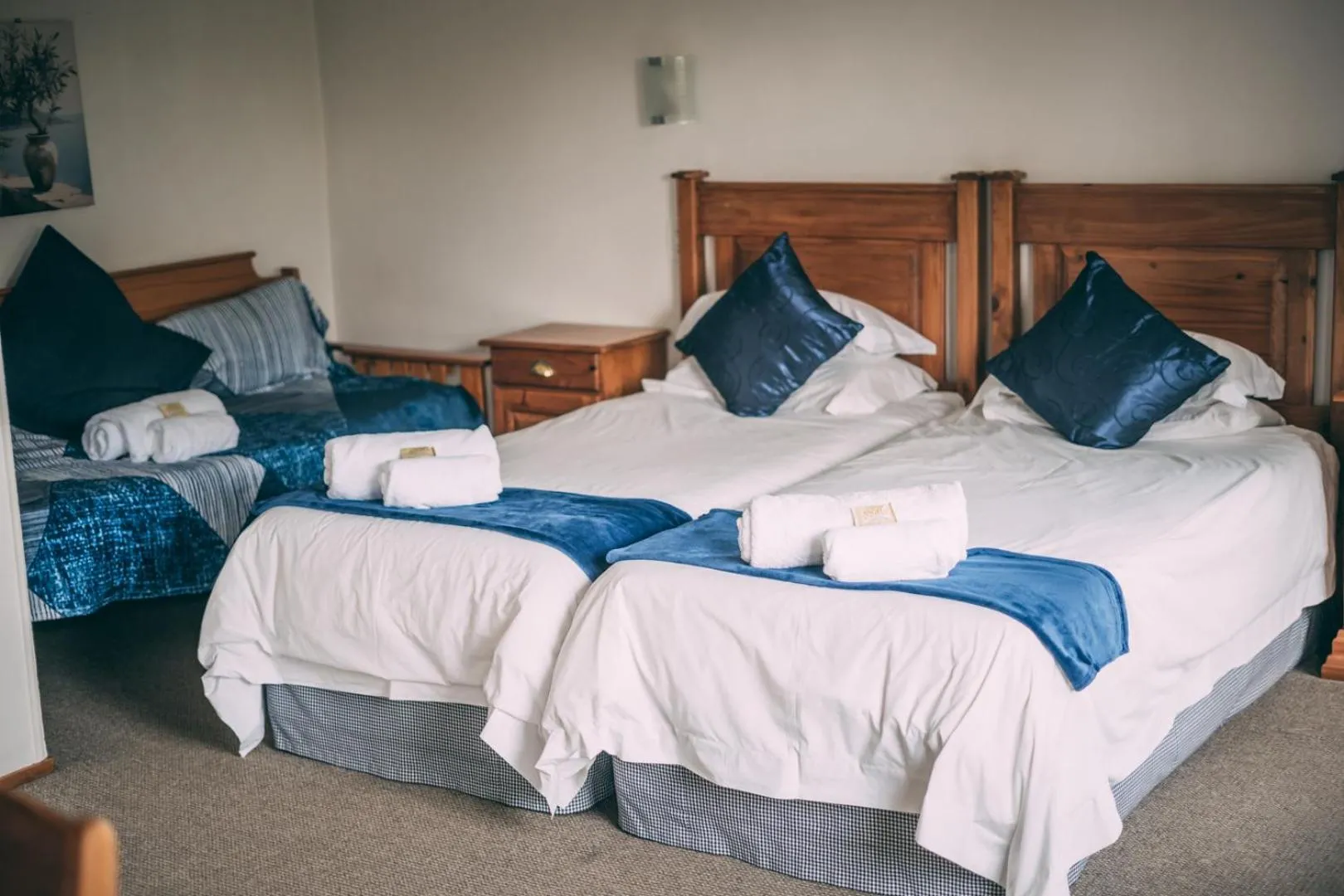 Bed in Wyndford Holiday Farm