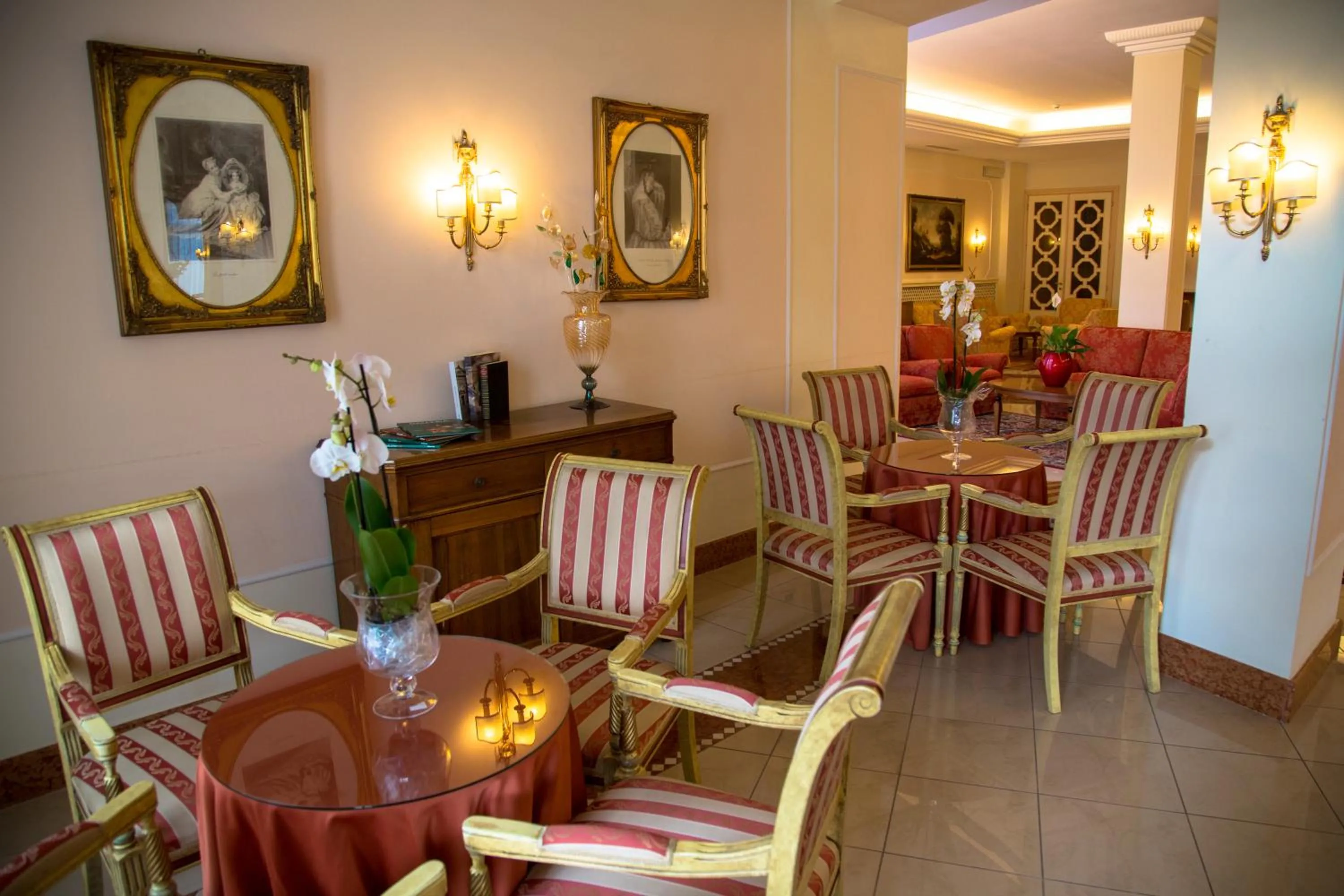 Lobby or reception in Hotel Terme Principe