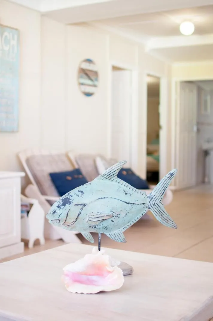 Decorative detail in Barefoot Lodge, Mossel Bay