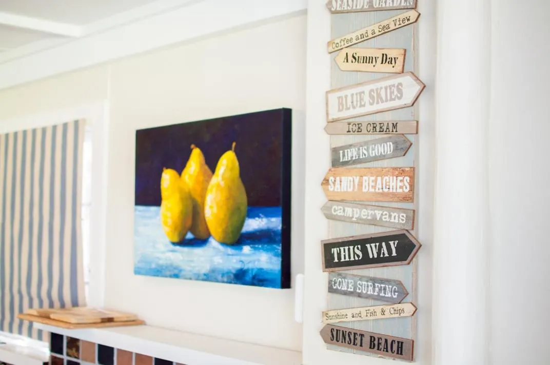 Decorative detail in Barefoot Lodge, Mossel Bay