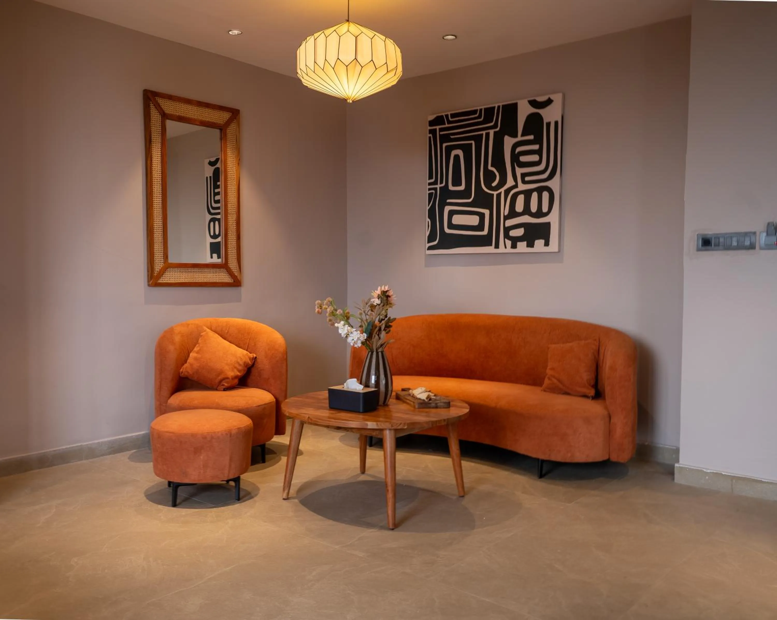 Living room in Minimalist Panjim