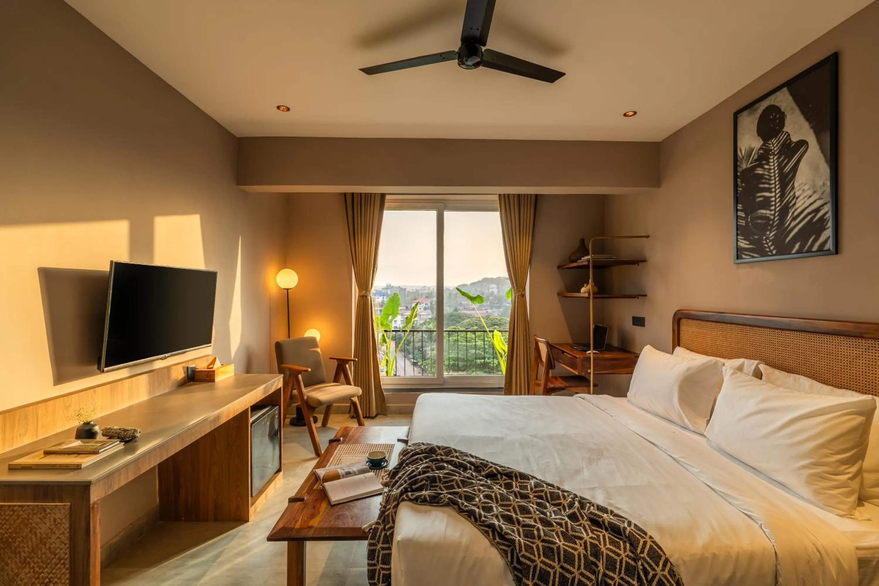 Bedroom in Minimalist Panjim