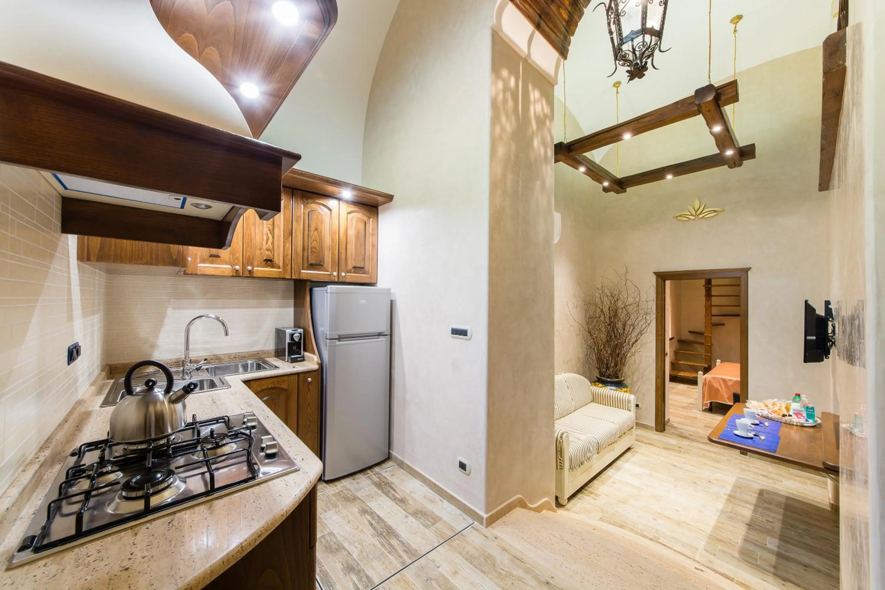 Kitchen or kitchenette in B&B La Casa Nel Giardino