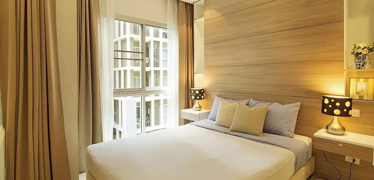 Bed in The Gallery Jomtien Beach Pattaya Boutique condo