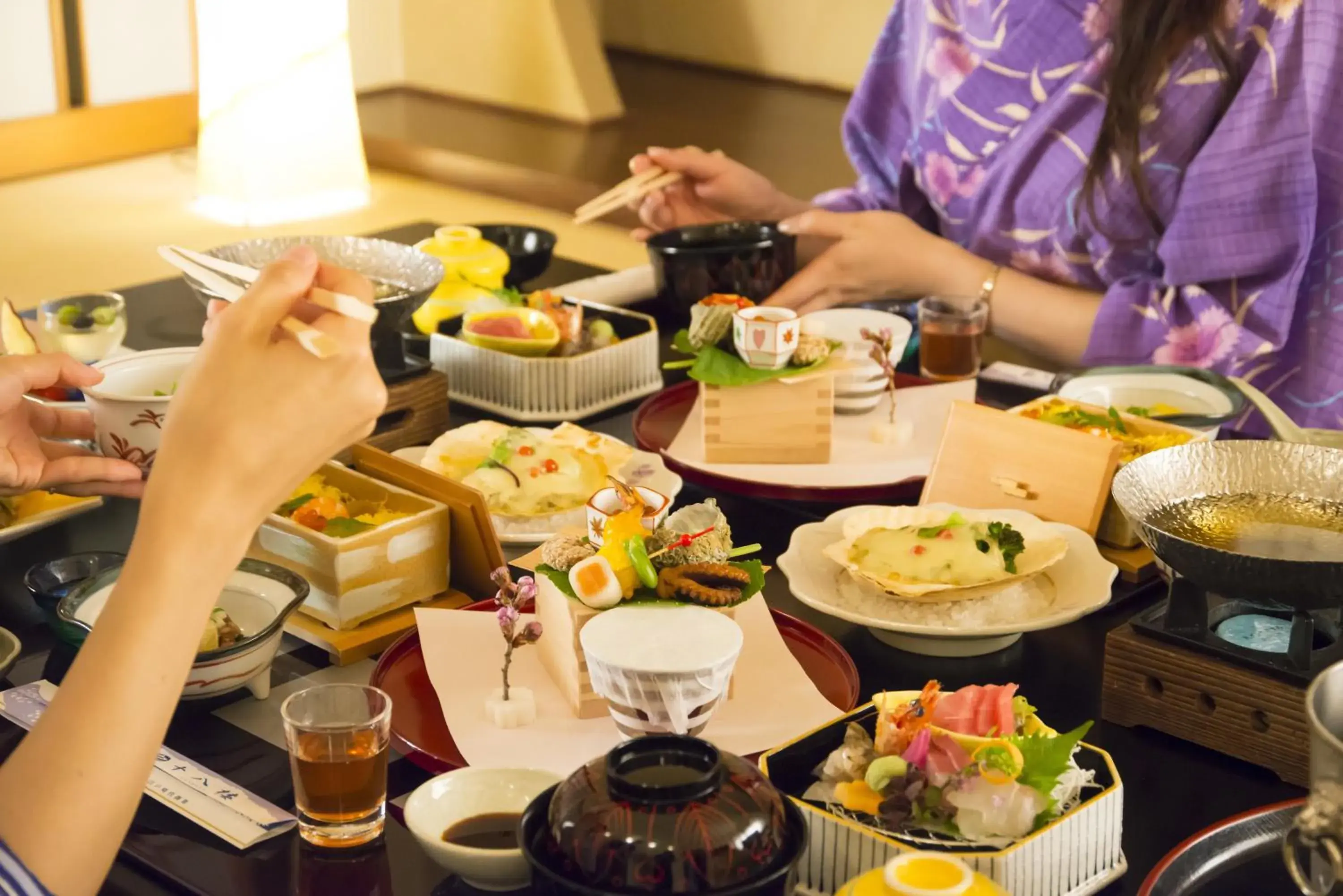 Food and drinks in Juhachiro Food and drinks in Juhachiro