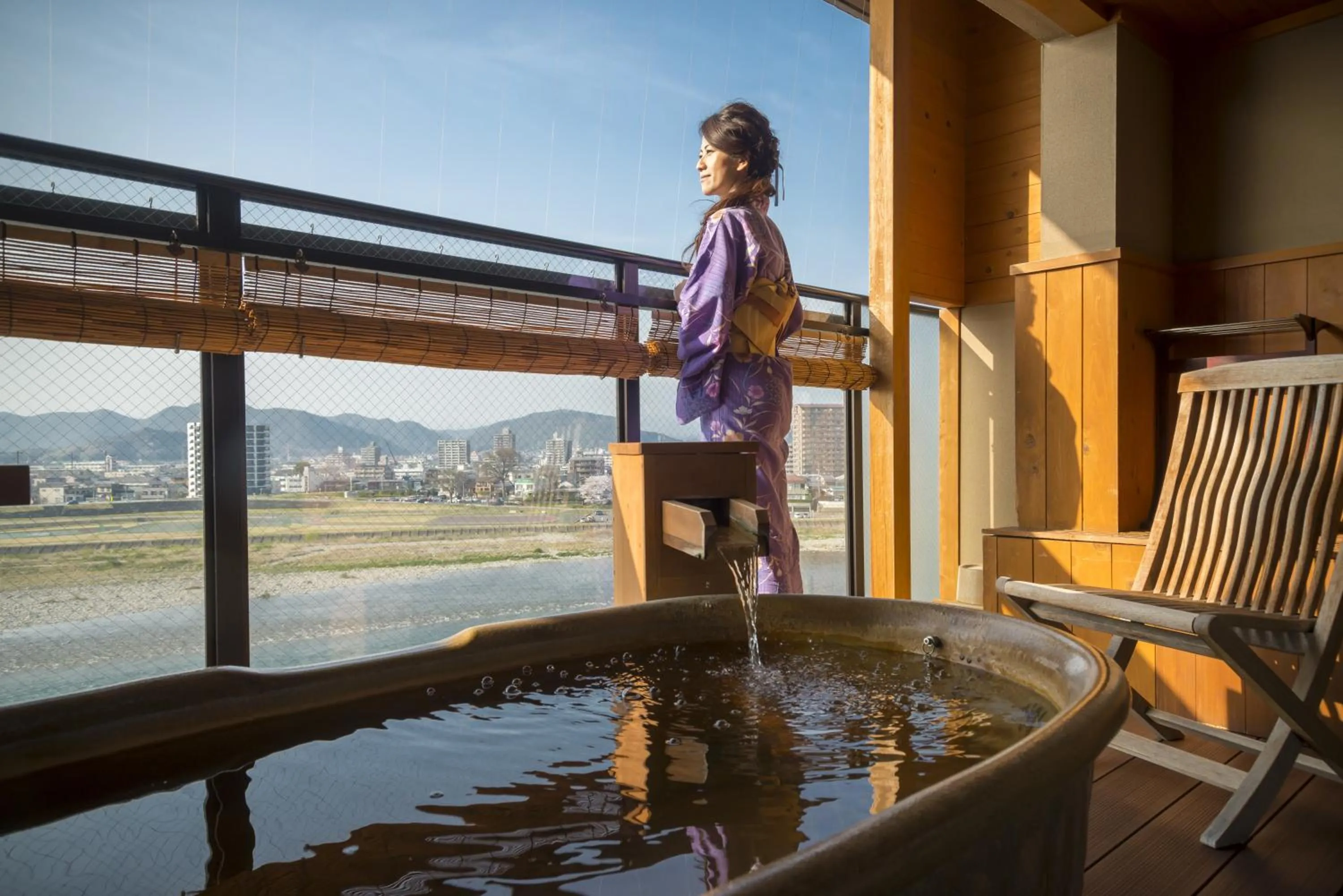 Hot Spring Bath in Juhachiro
