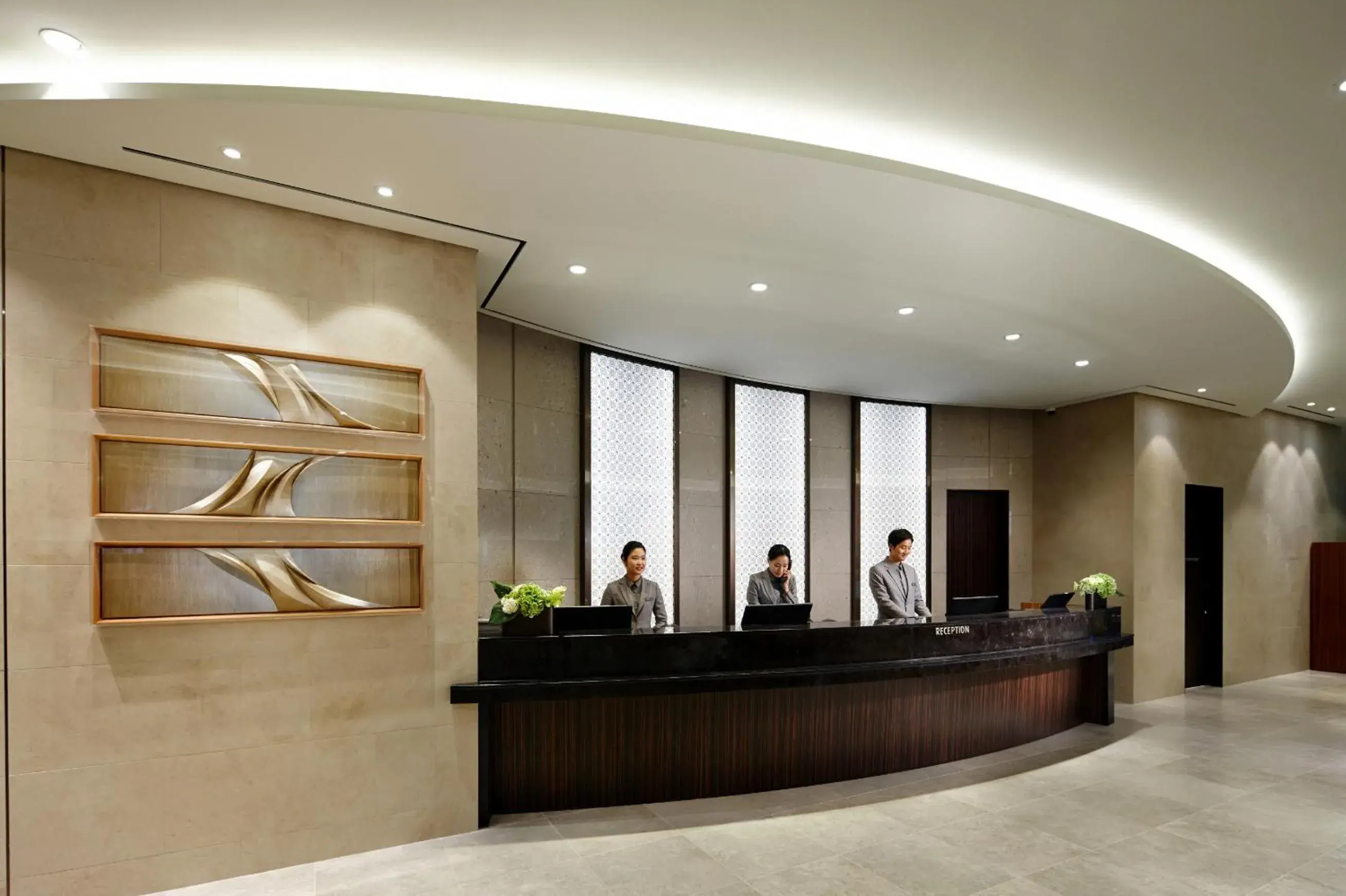 Lobby or reception in LOTTE CITY HOTEL Ulsan Lobby or reception in LOTTE CITY HOTEL Ulsan