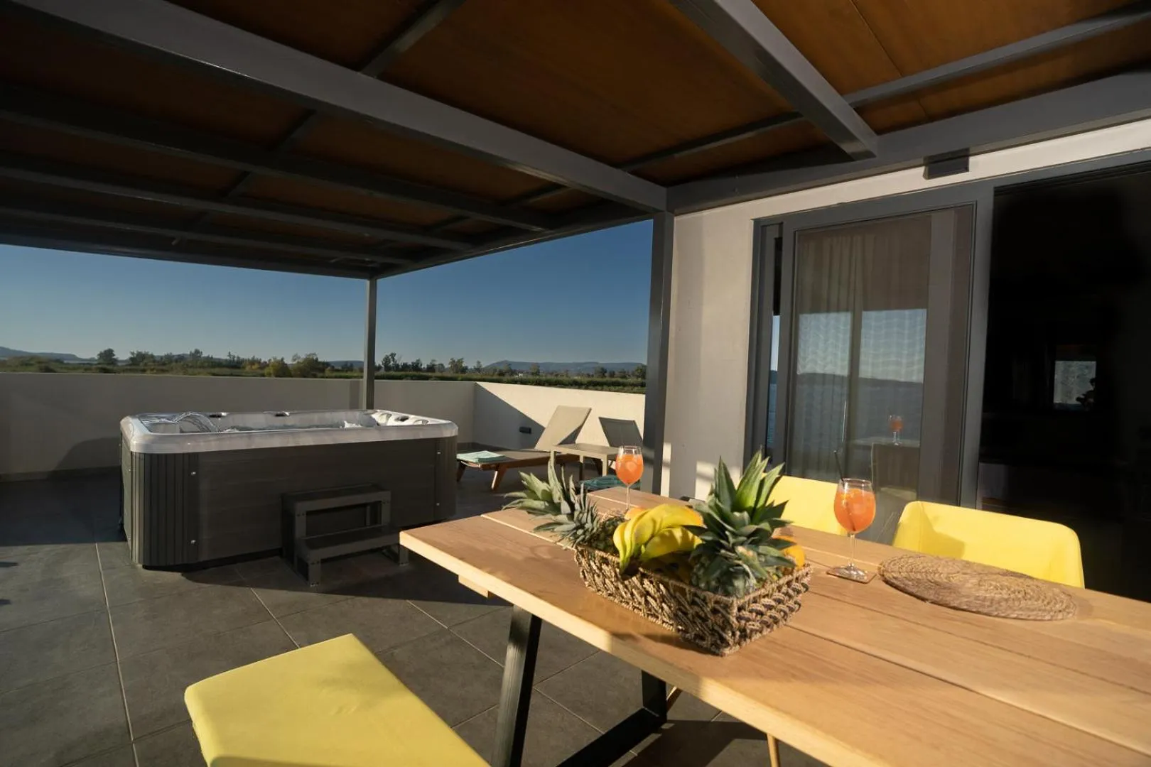 Hot Tub in Zoe Seaside Resort