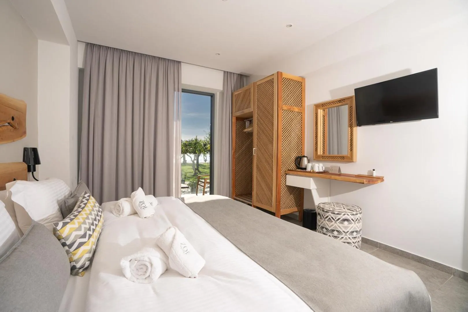 Bed in Zoe Seaside Resort