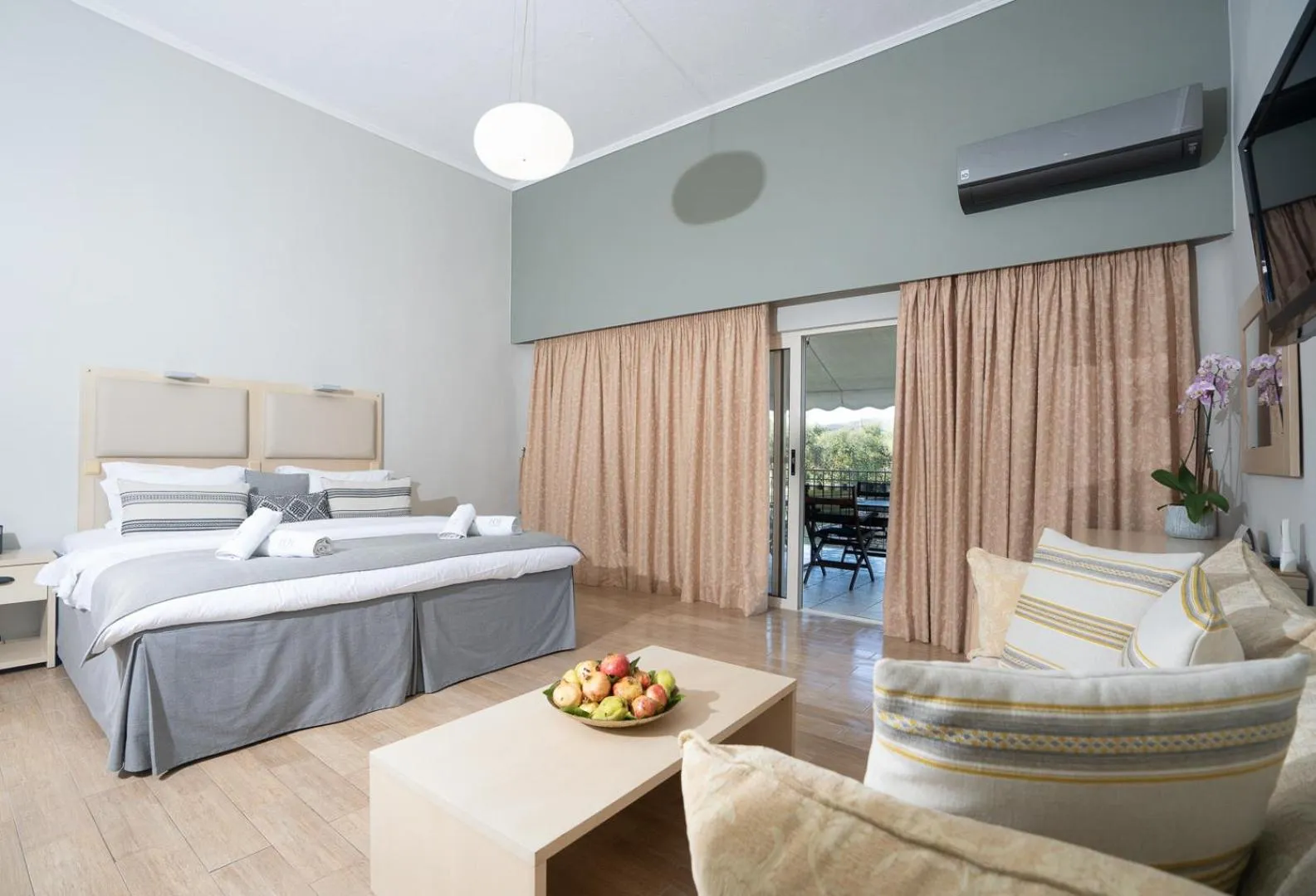 Bed in Zoe Seaside Resort