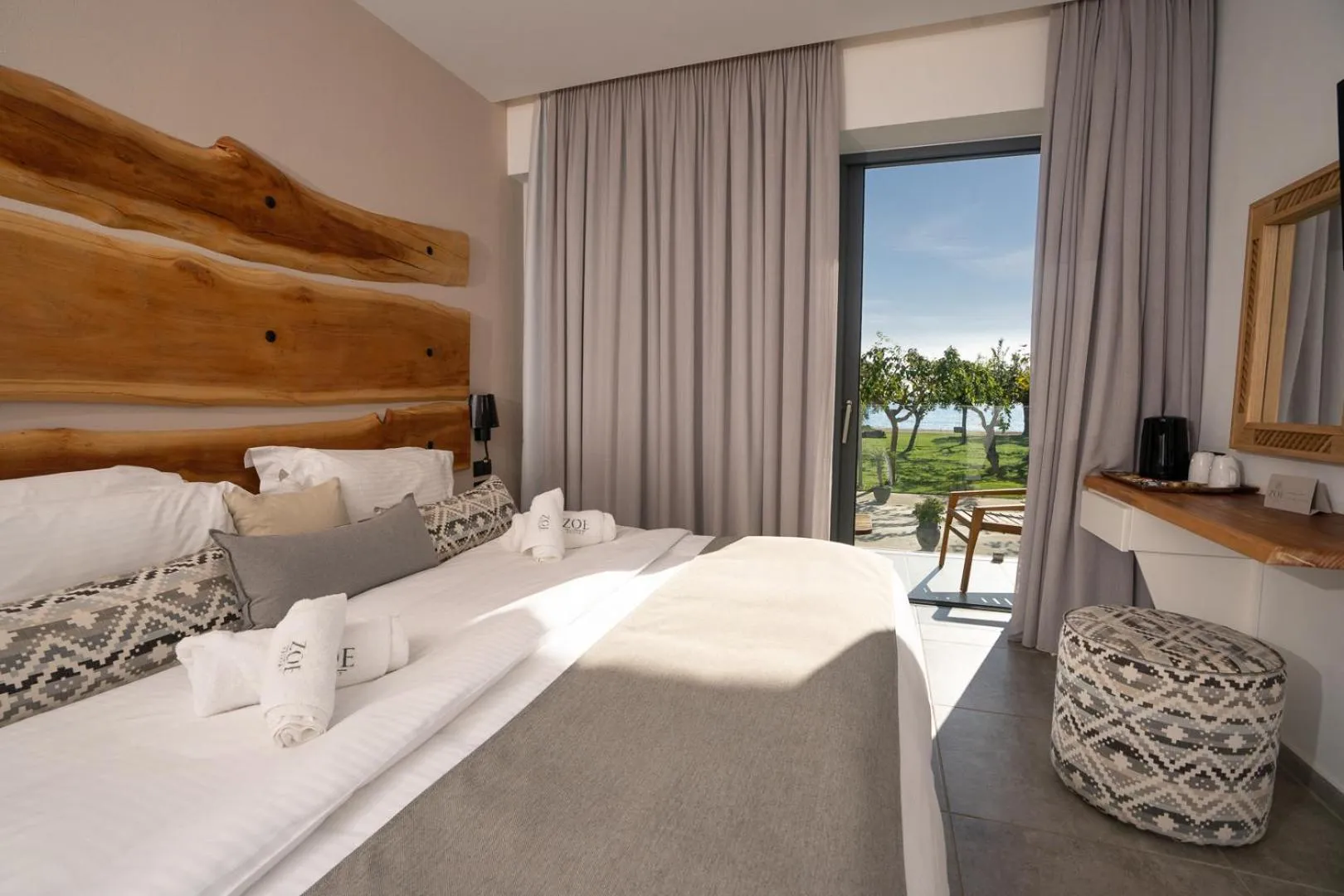Bed in Zoe Seaside Resort