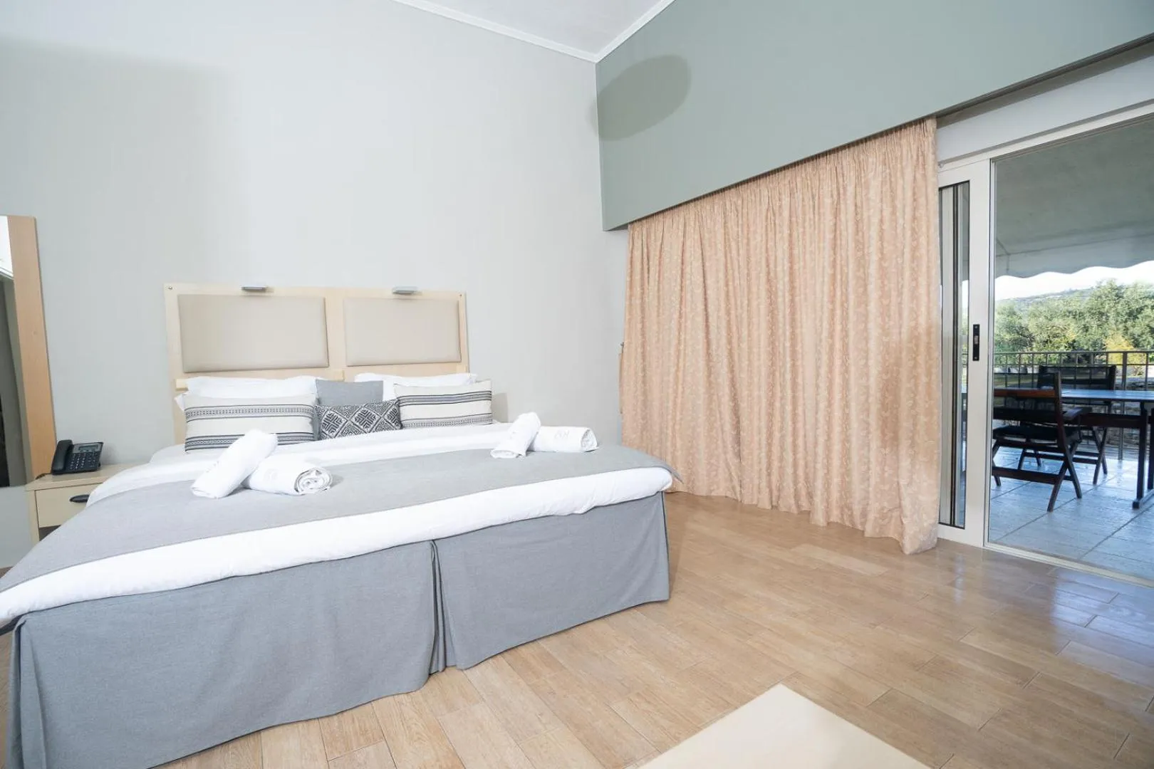 Bed in Zoe Seaside Resort