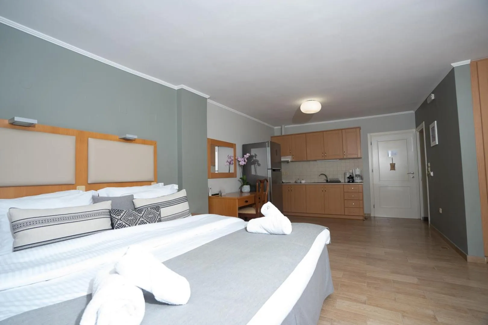 Bed in Zoe Seaside Resort