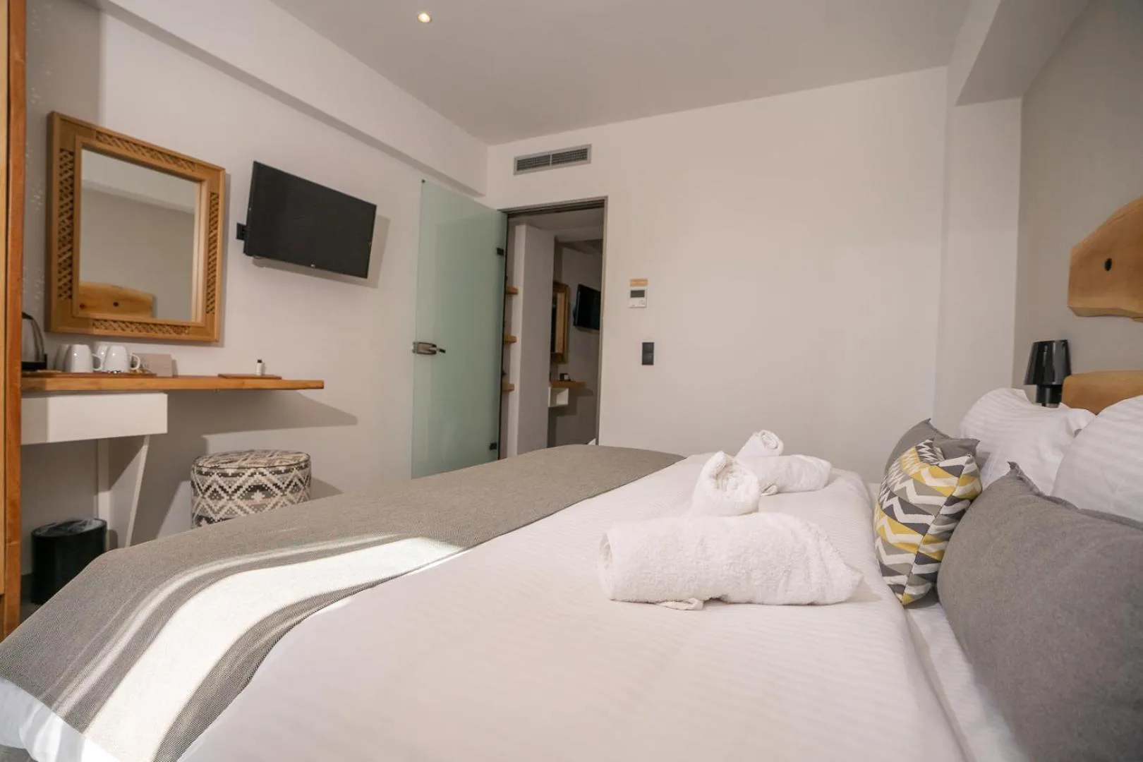 Bed in Zoe Seaside Resort