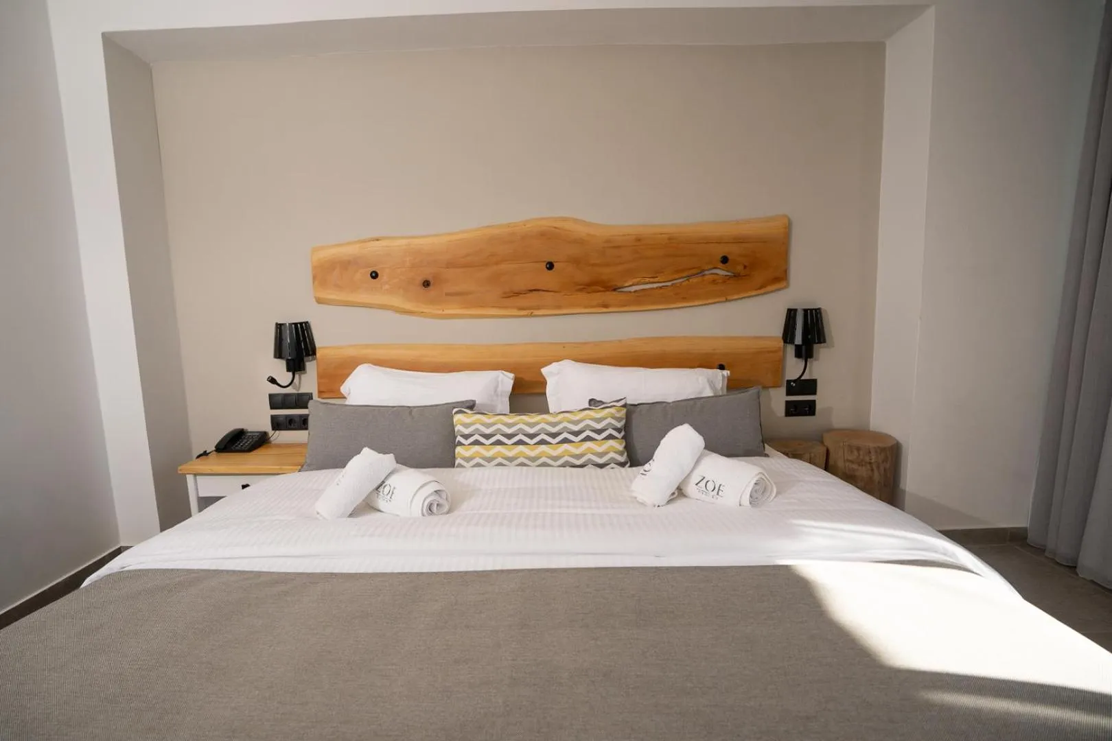 Bed in Zoe Seaside Resort