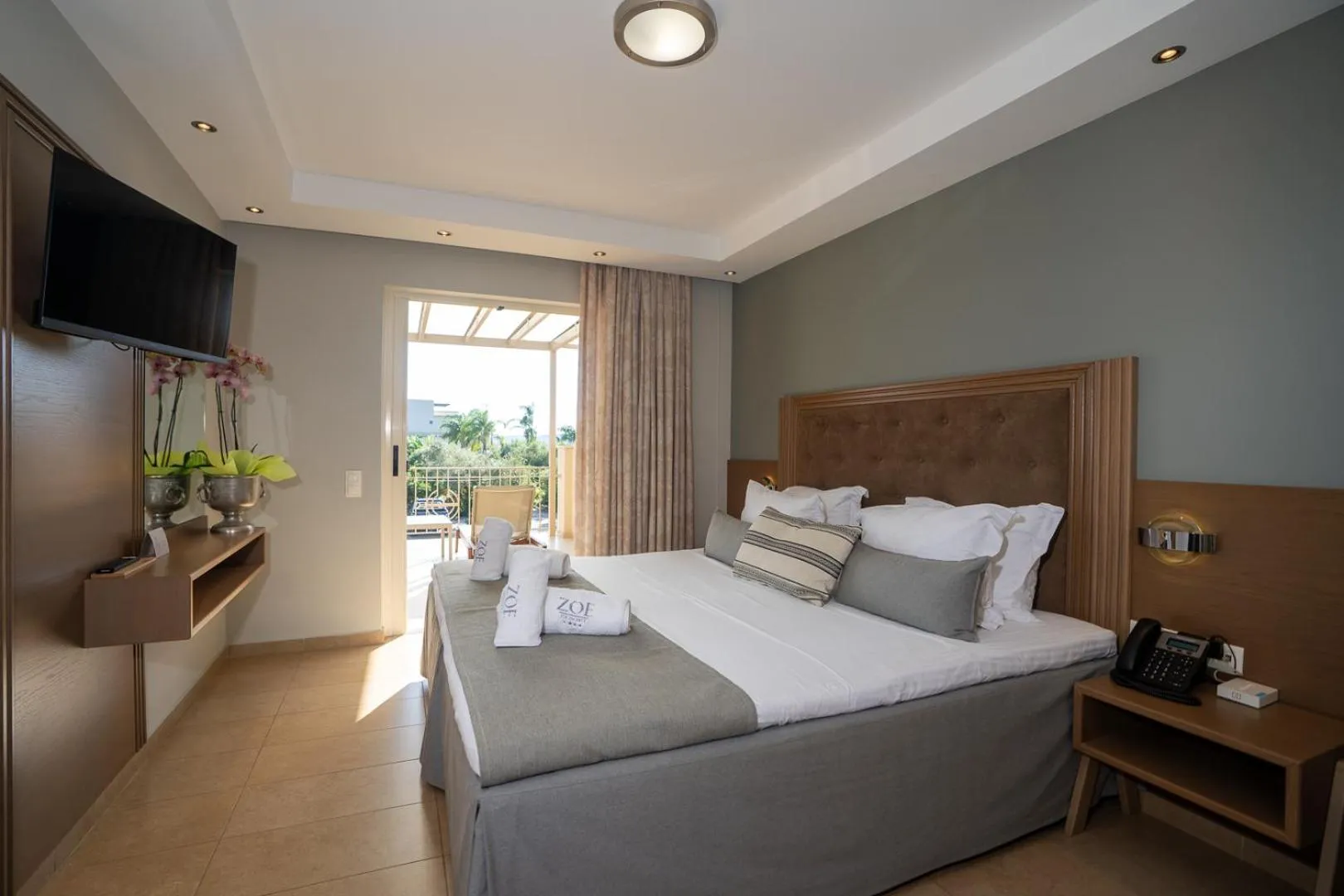 Bed in Zoe Seaside Resort