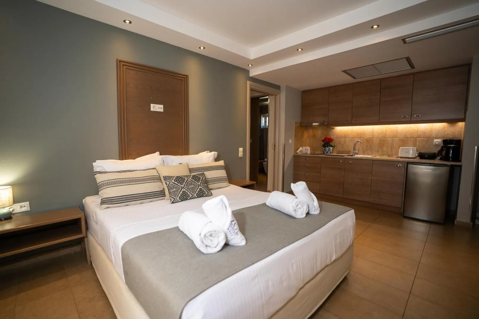 Bed in Zoe Seaside Resort