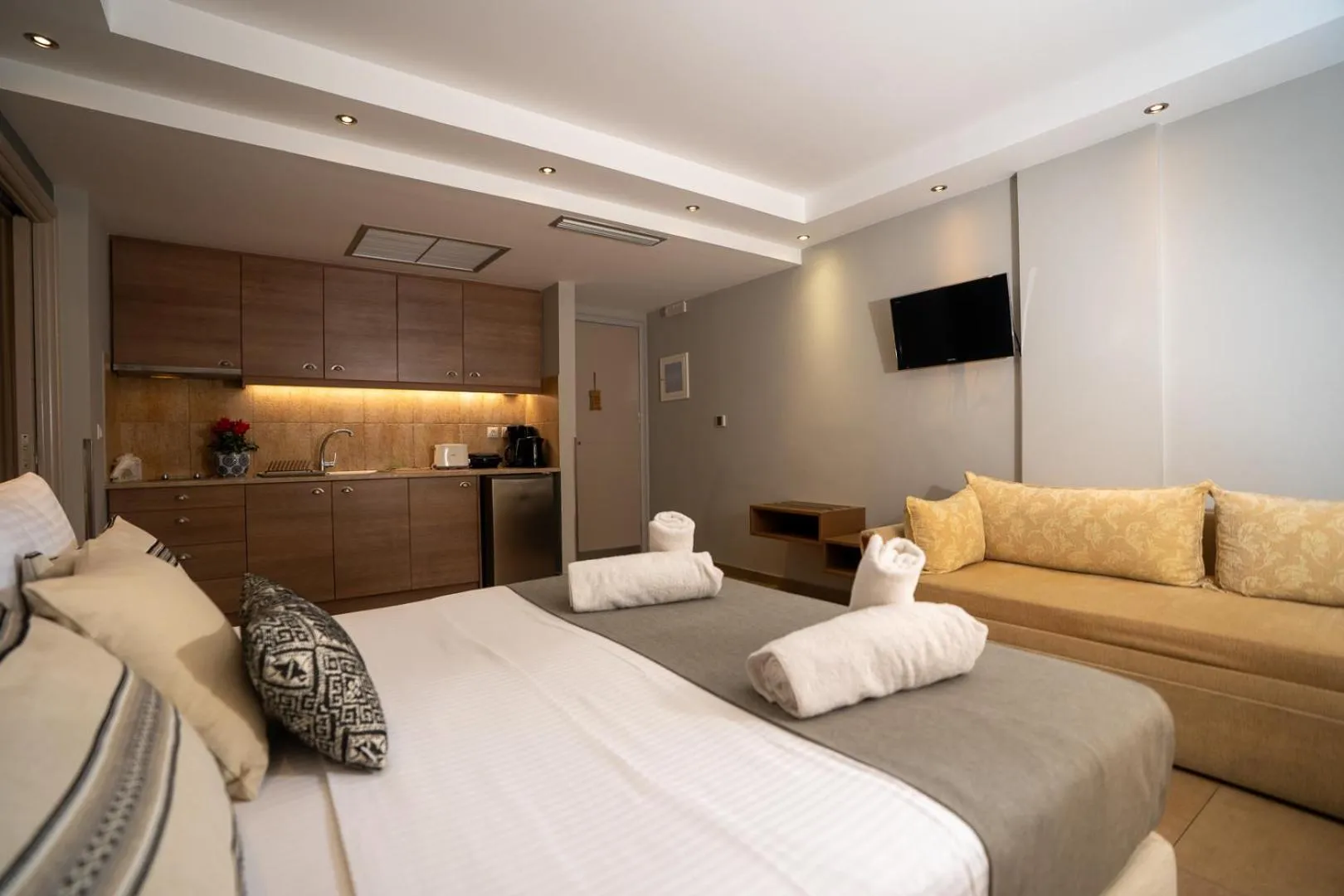 Bed in Zoe Seaside Resort