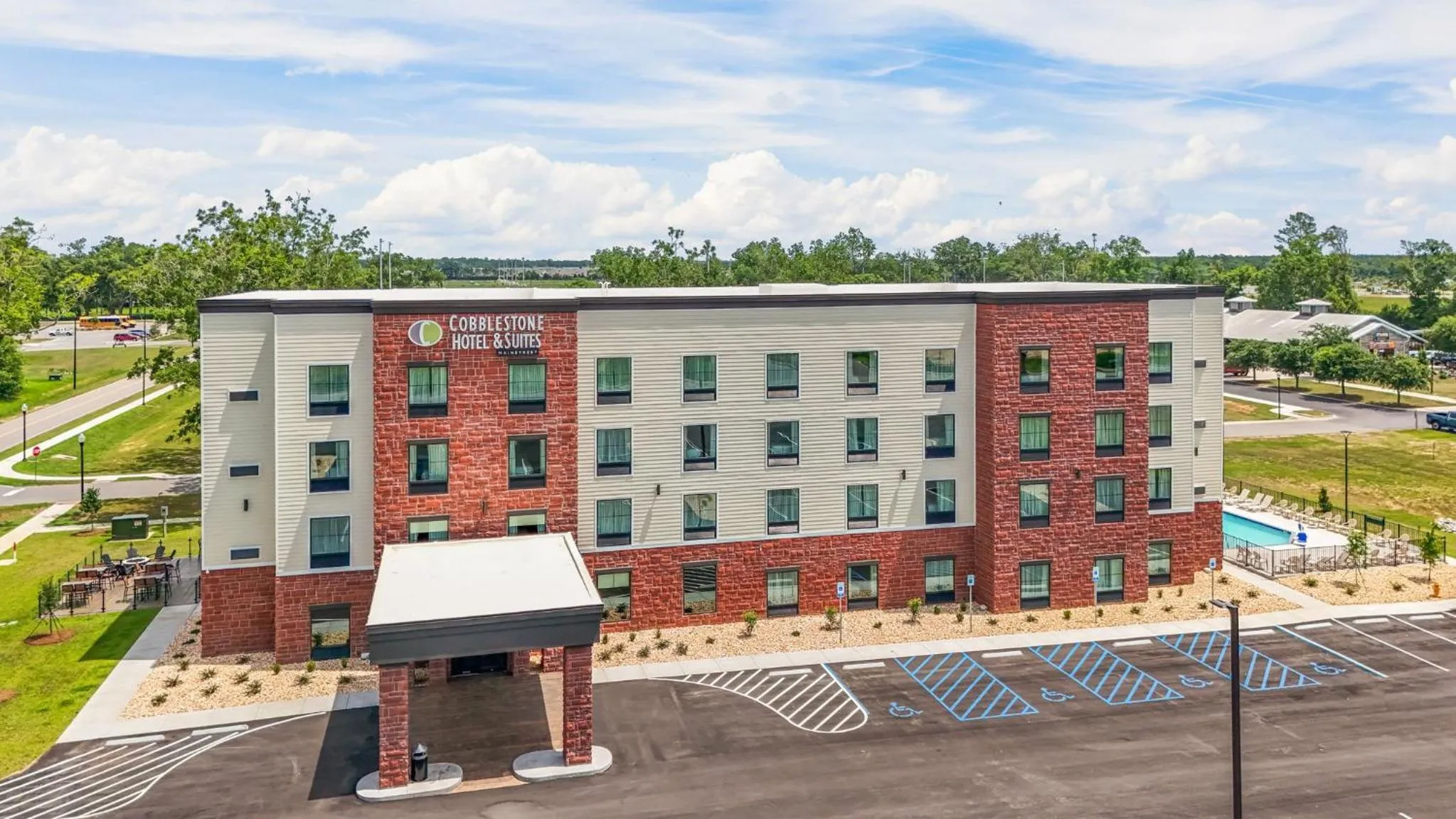 Property building in Cobblestone Hotel & Suites - Foley