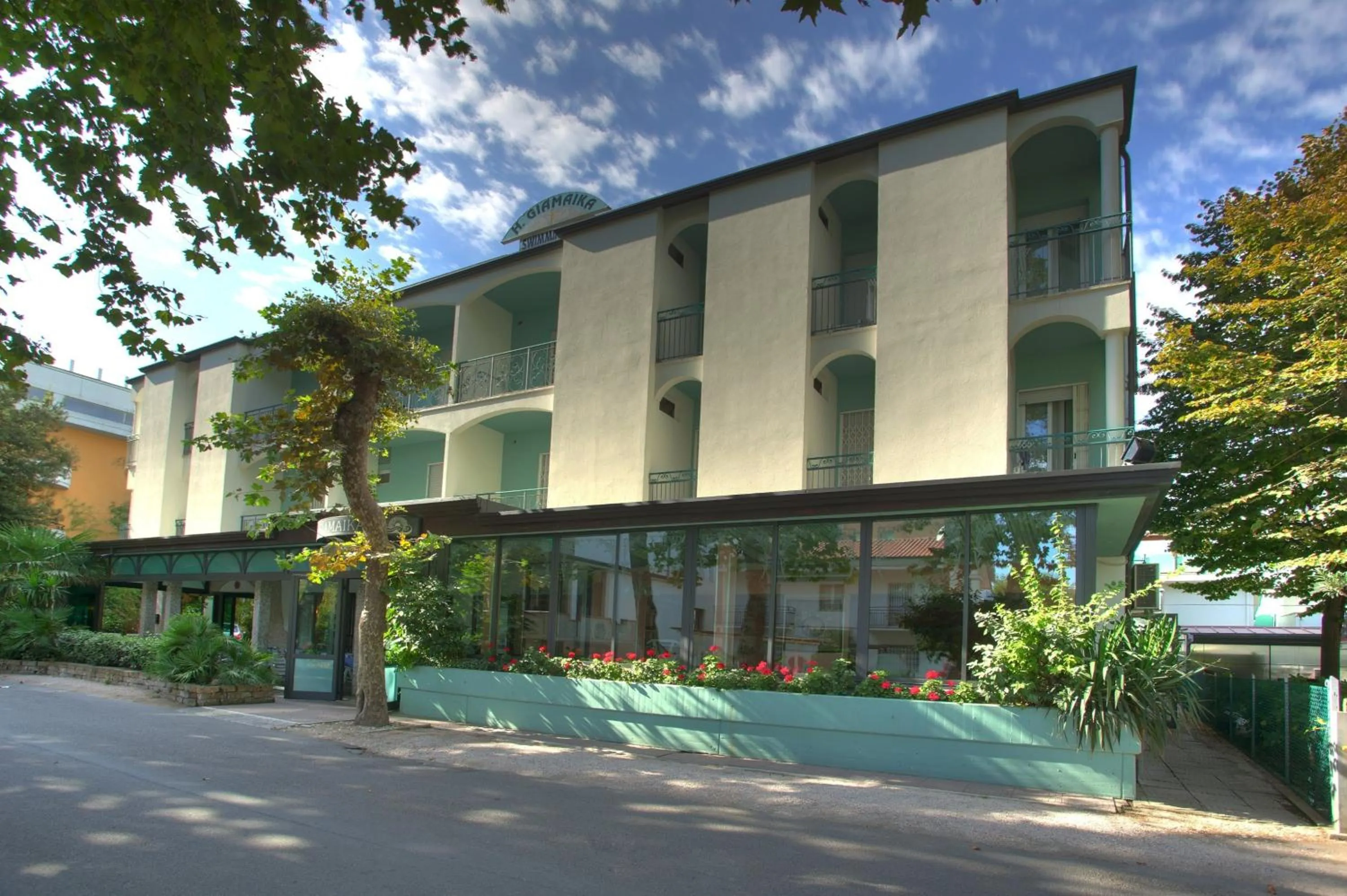 Property building in Hotel Giamaika