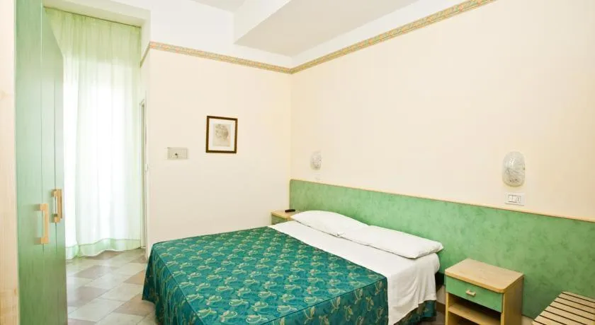 Bed in Hotel Giamaika