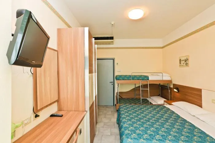 Bed in Hotel Giamaika