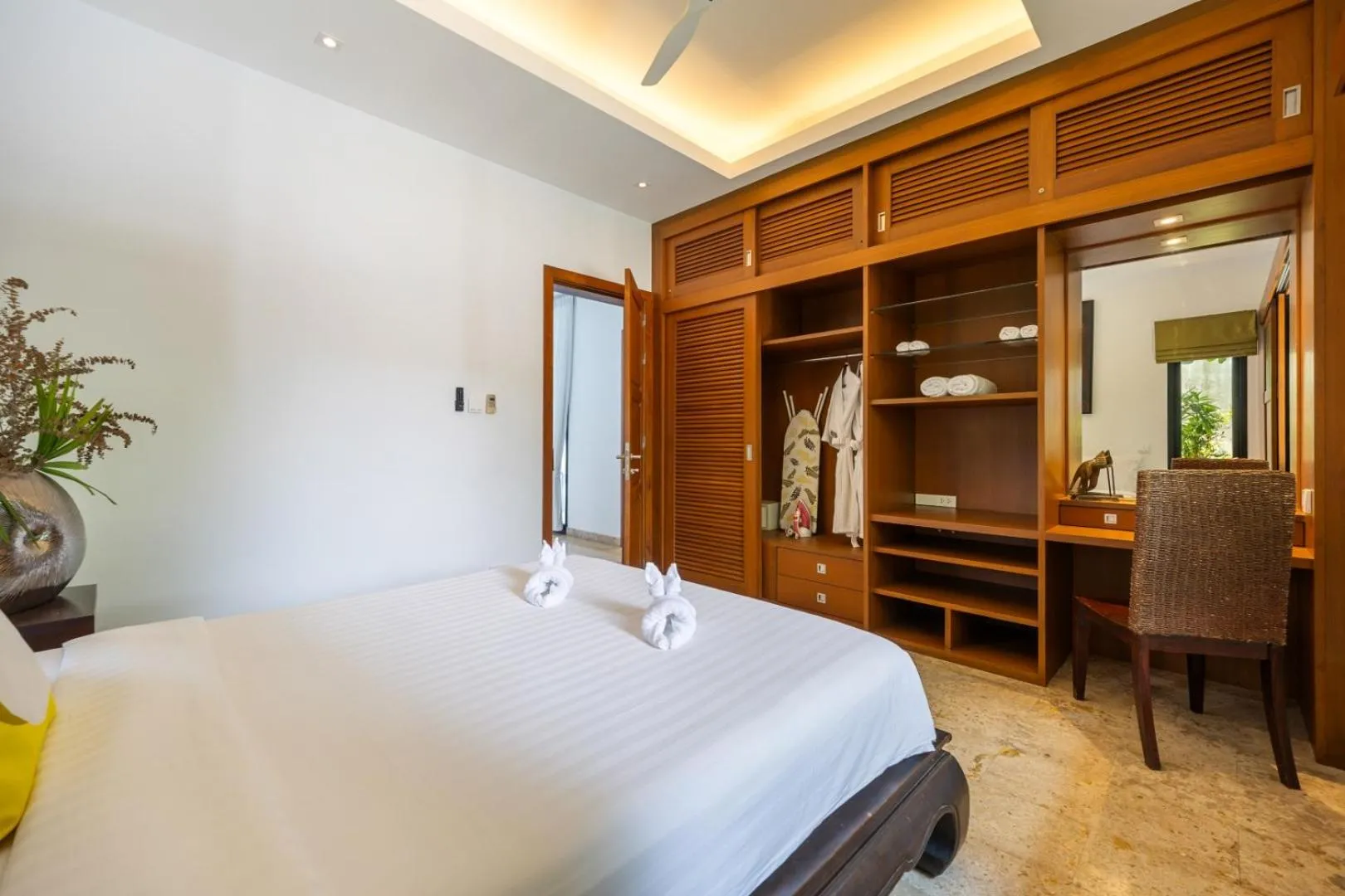 Bed in Villa Baan Saitara