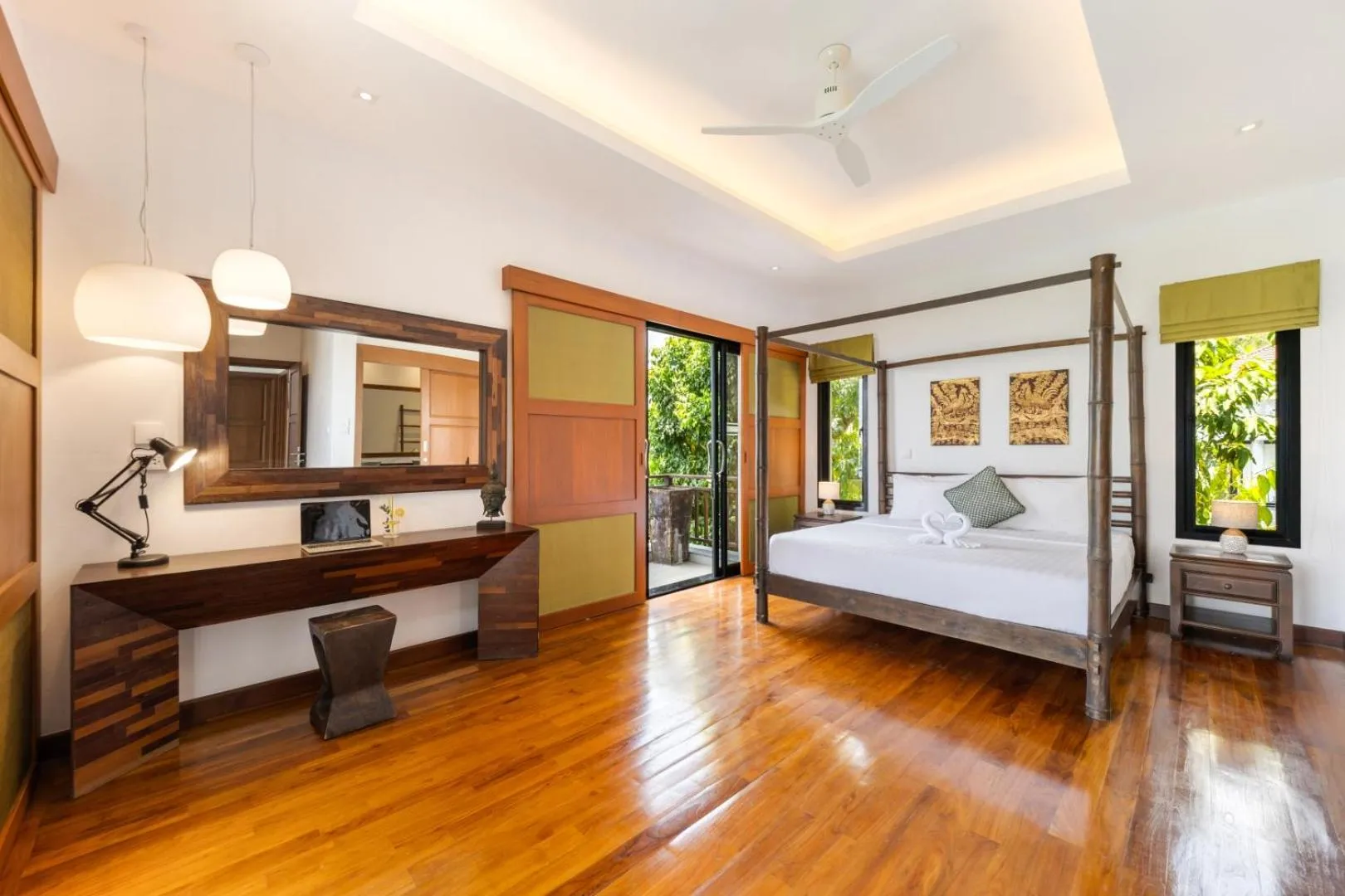 Bed in Villa Baan Saitara