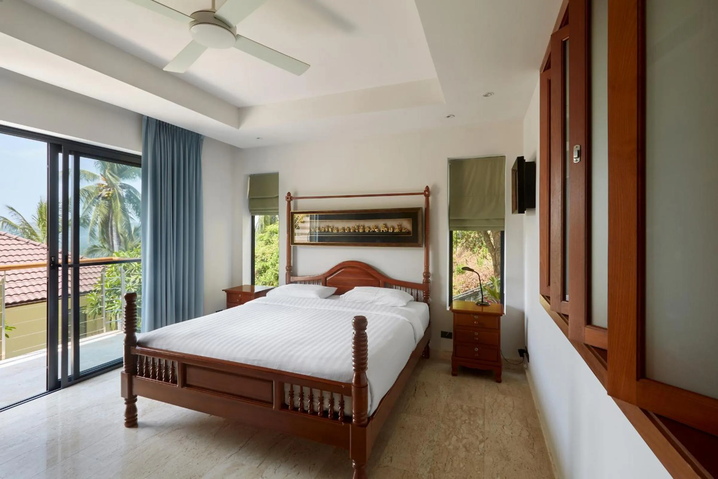 Bed in Villa Baan Saitara
