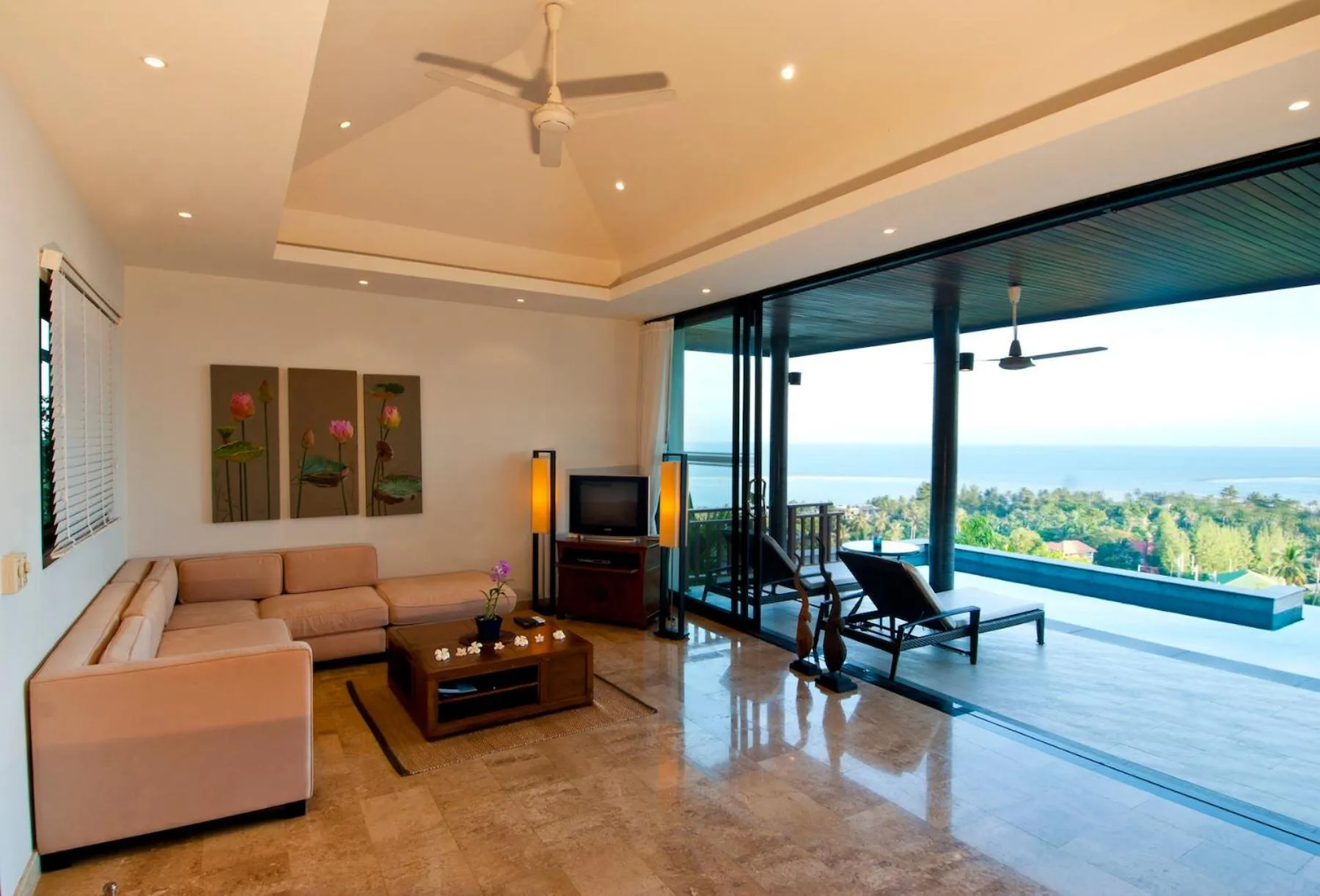 Living room in Villa Baan Saitara