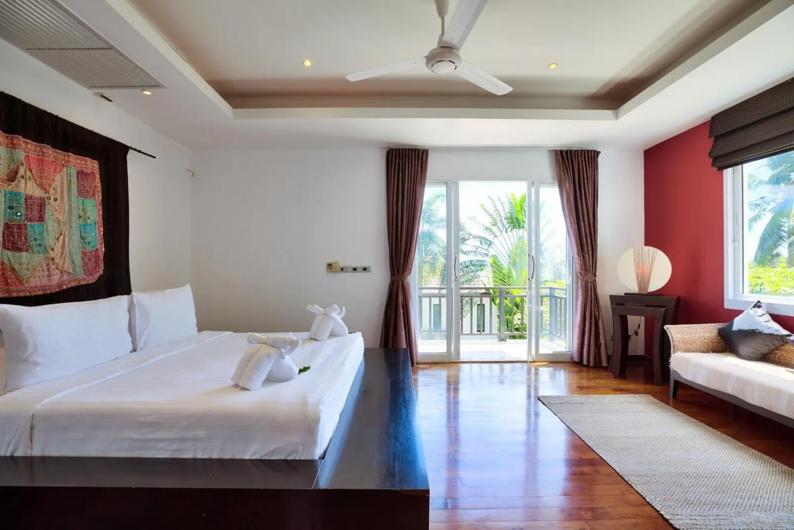 Bed in Villa Baan Saitara