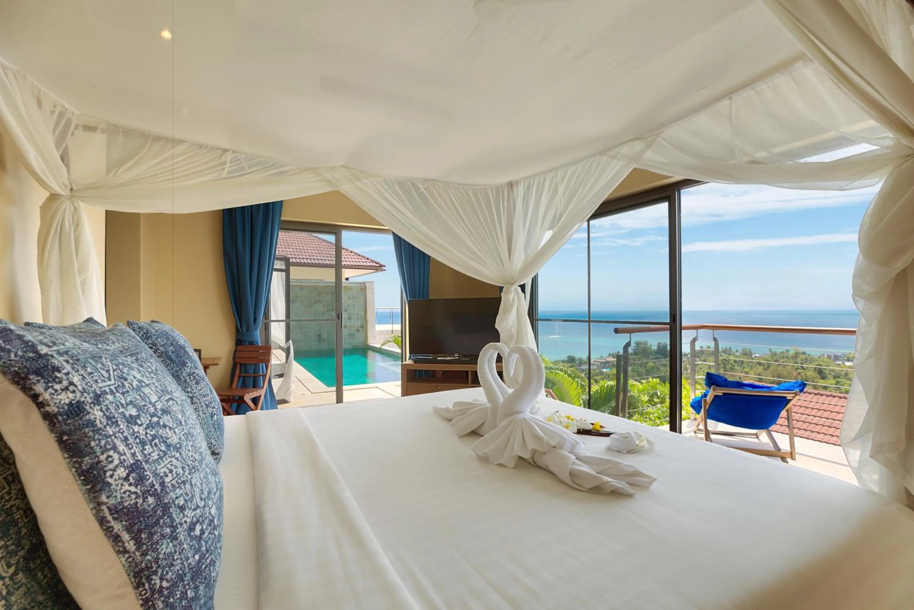 Bed in Villa Baan Saitara