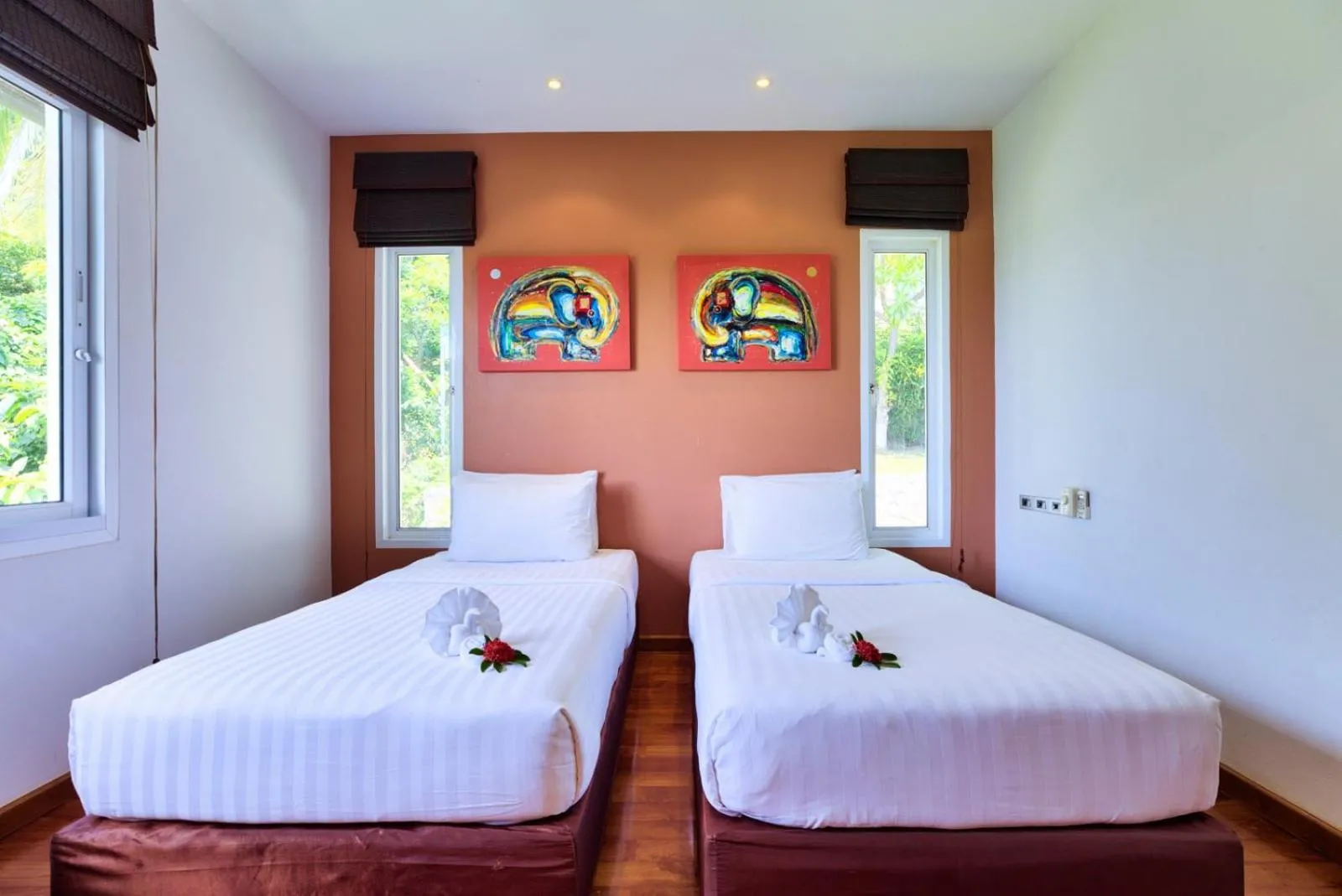 Bed in Villa Baan Saitara