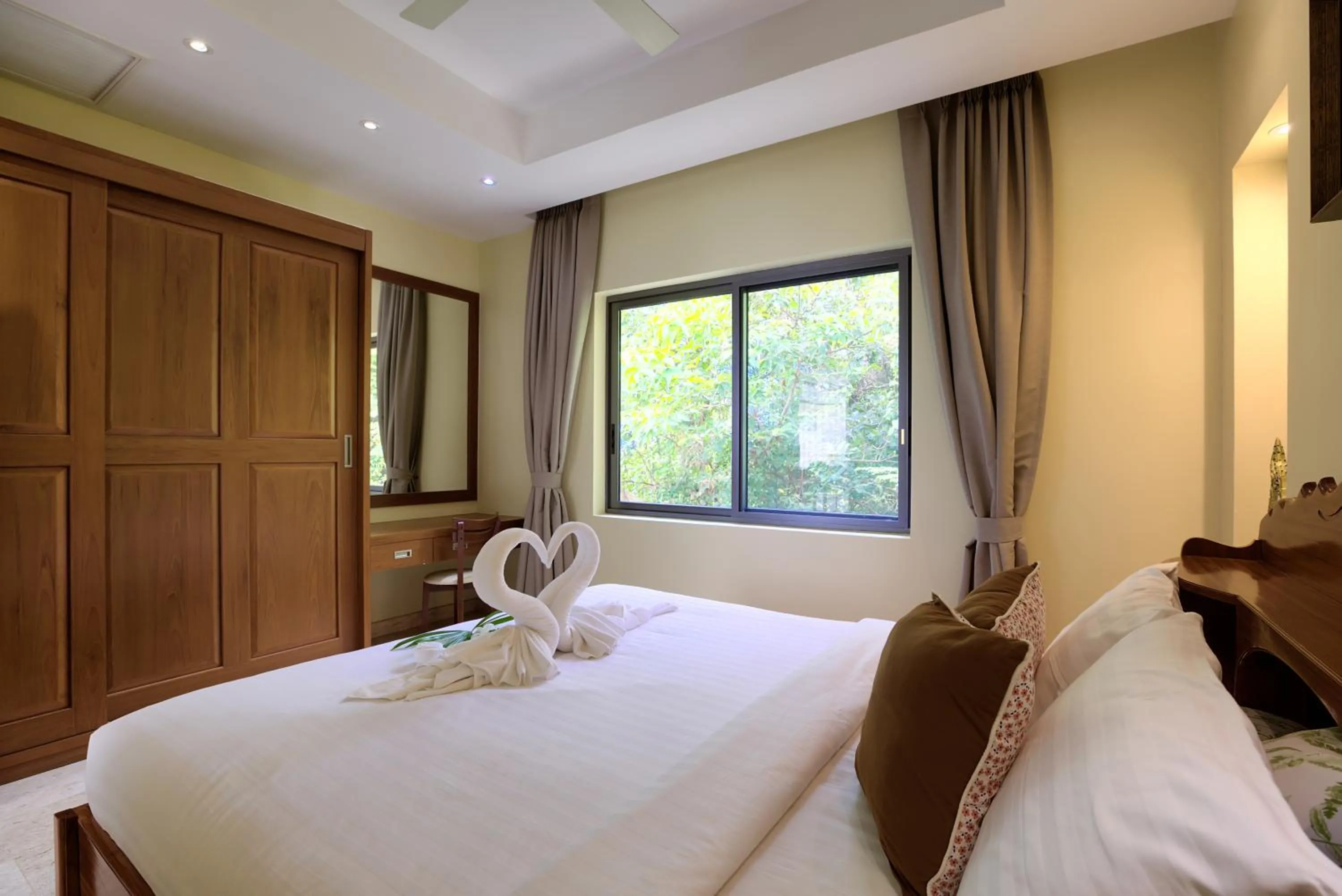 Bed in Villa Baan Saitara