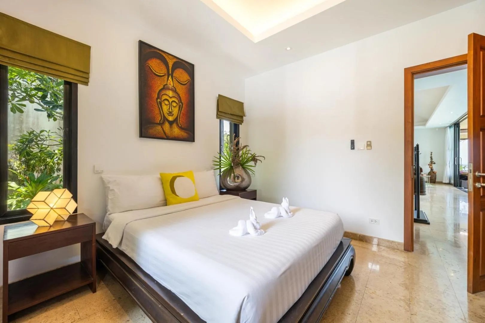 Bed in Villa Baan Saitara