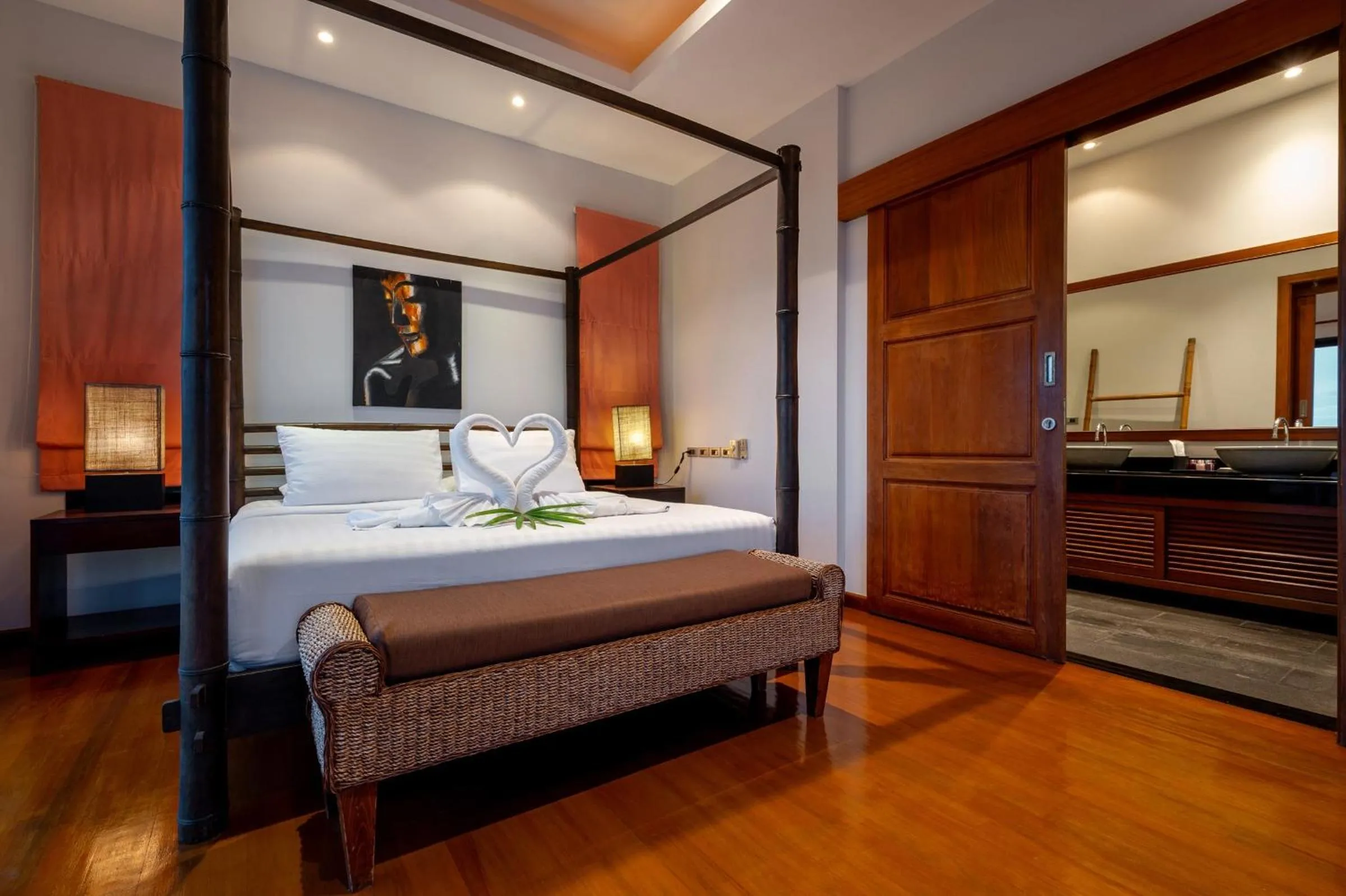 Bed in Villa Baan Saitara